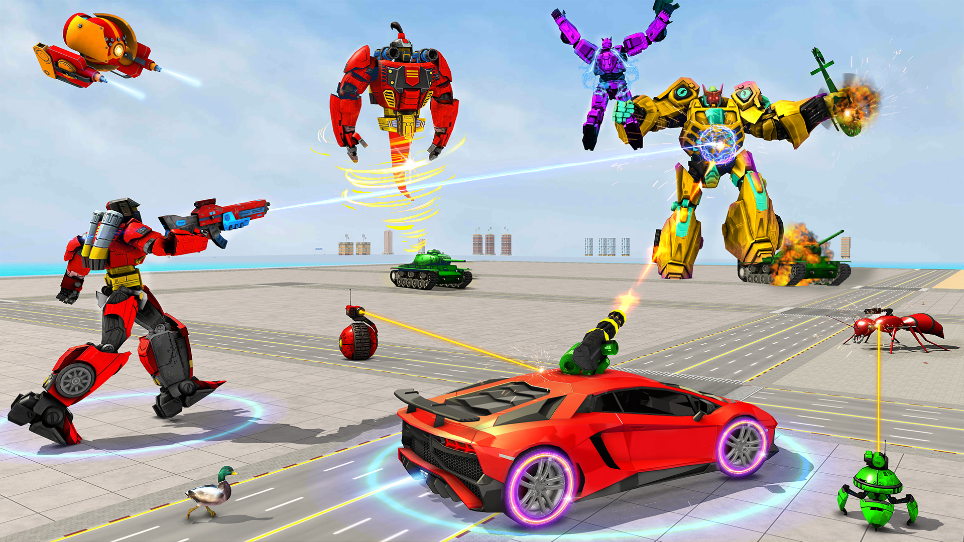 اسکرین شات 5 برنامه Robot Game: Robot Simulator
