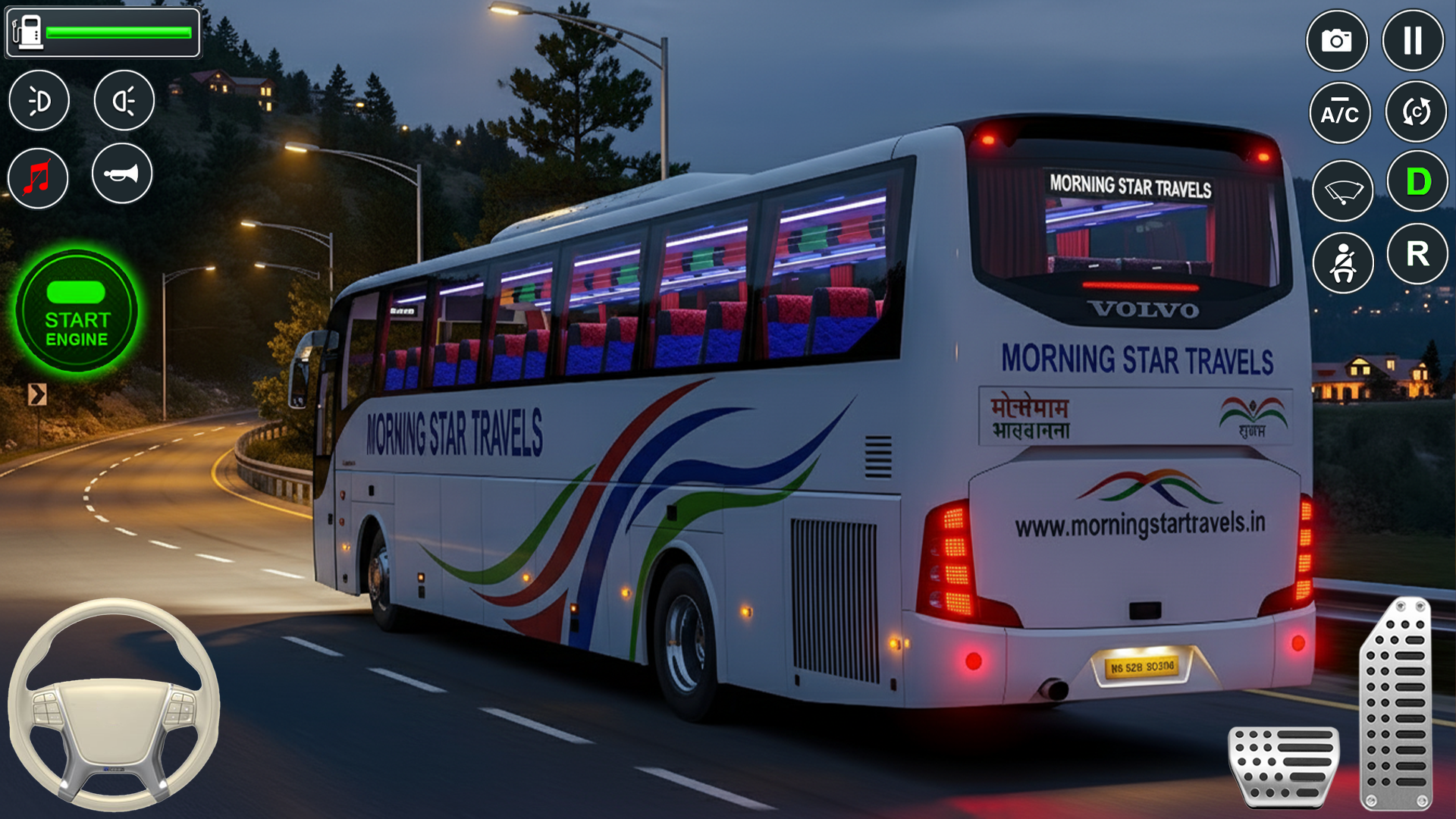 اسکرین شات 1 بازی City Bus Driving Games 3D