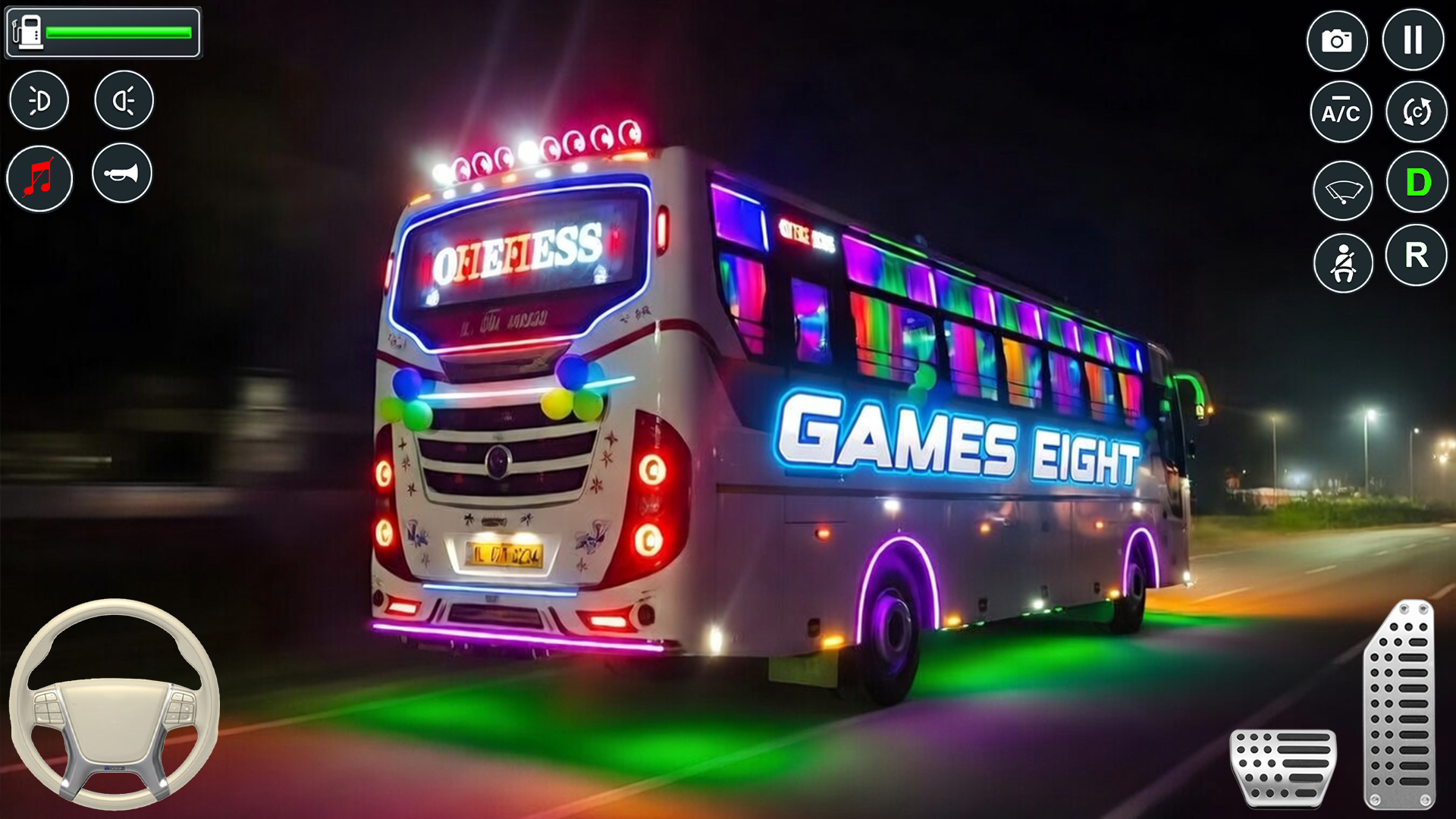 اسکرین شات 3 بازی City Bus Driving Games 3D
