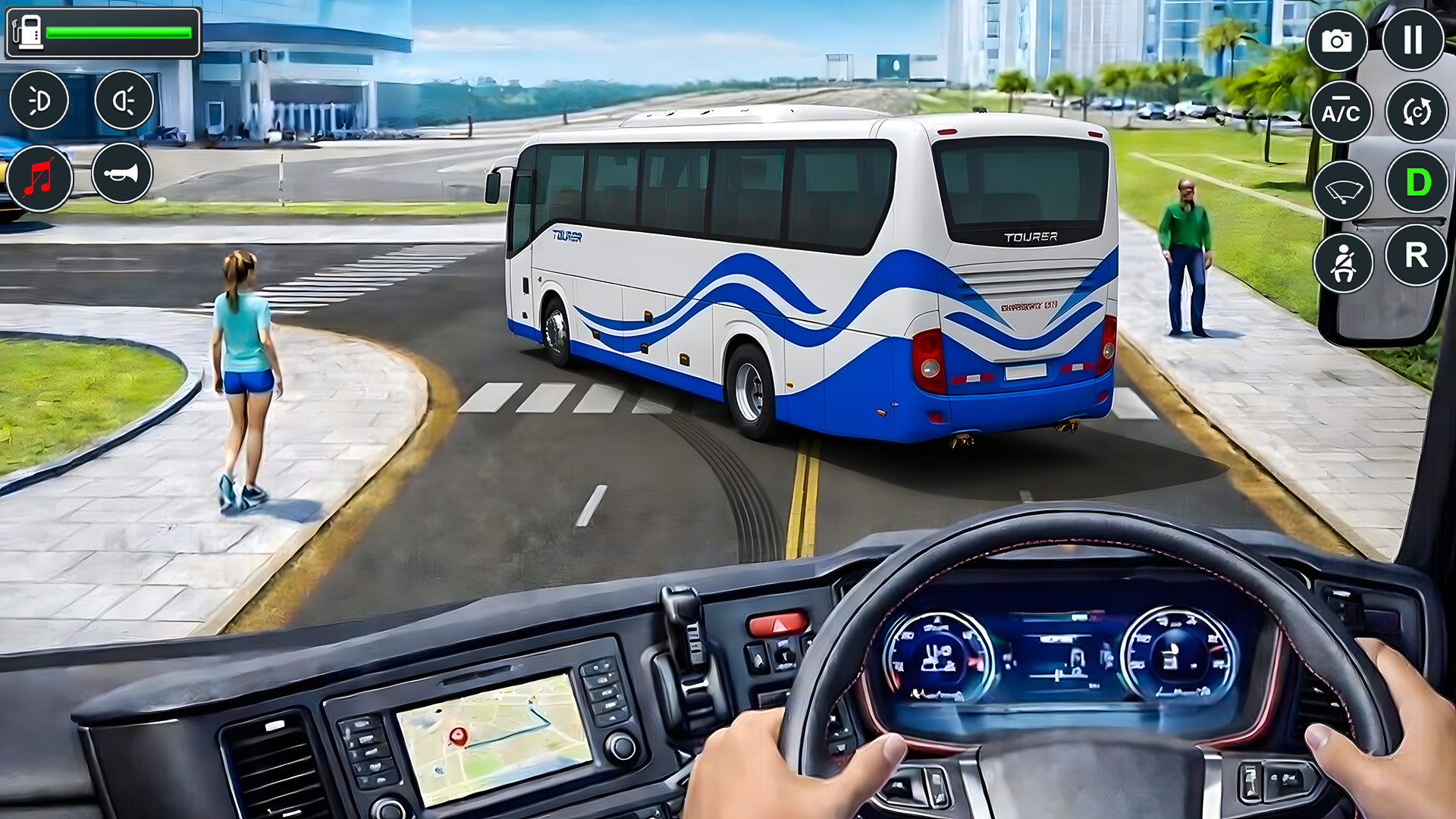 اسکرین شات 5 بازی City Bus Driving Games 3D