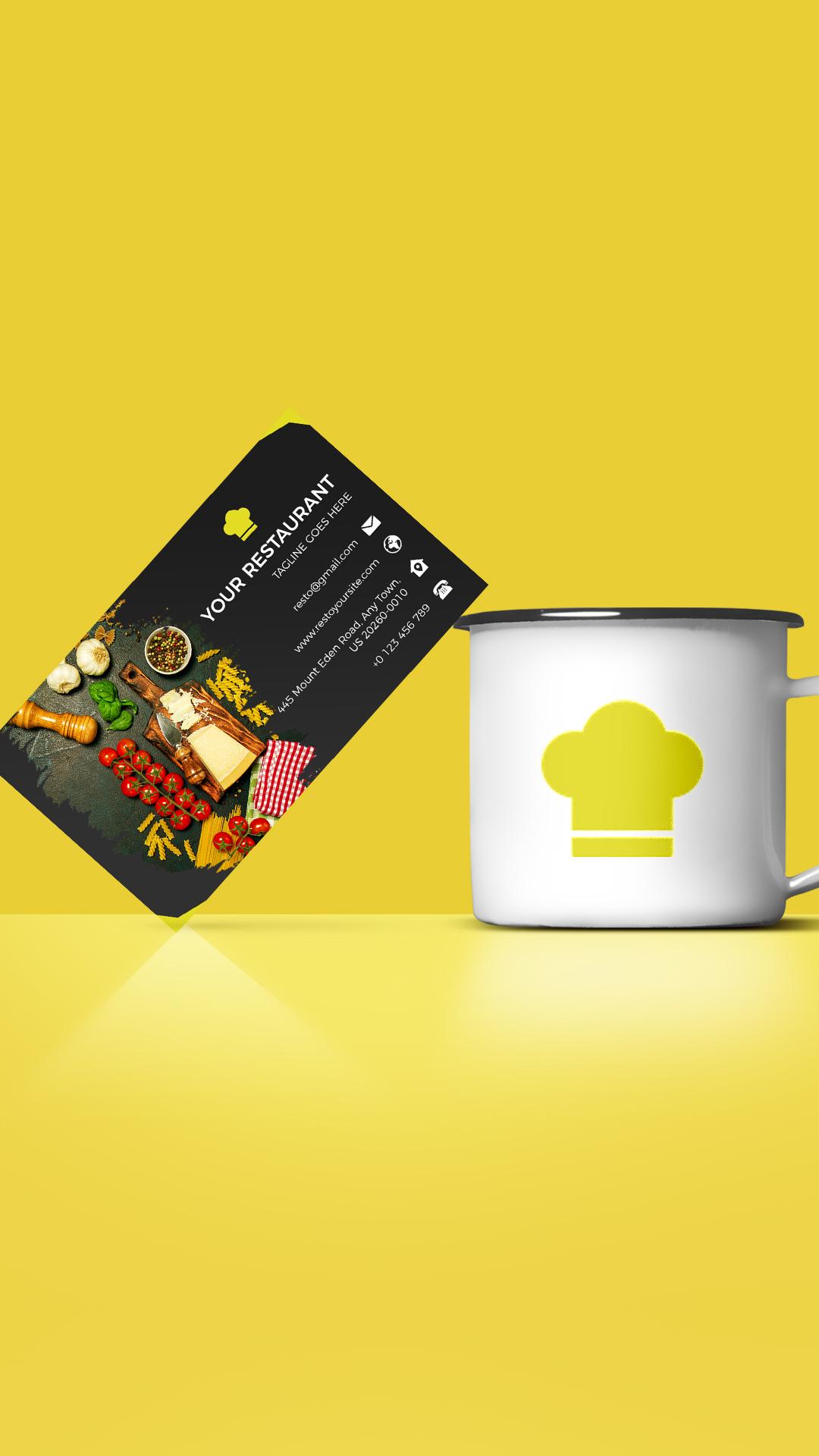 اسکرین شات 2 برنامه Visiting Card Maker With Photo