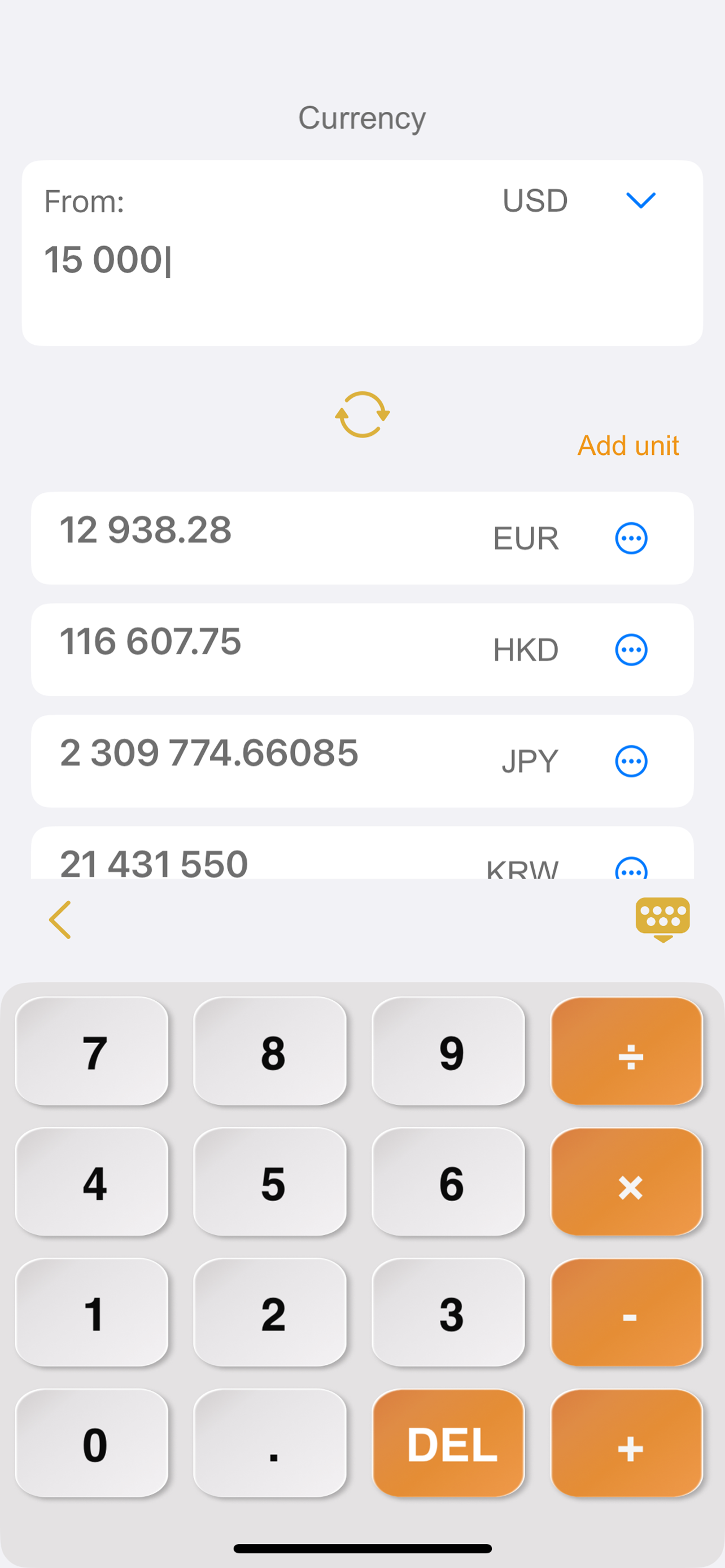 اسکرین شات 7 برنامه Real Scientific Calculator