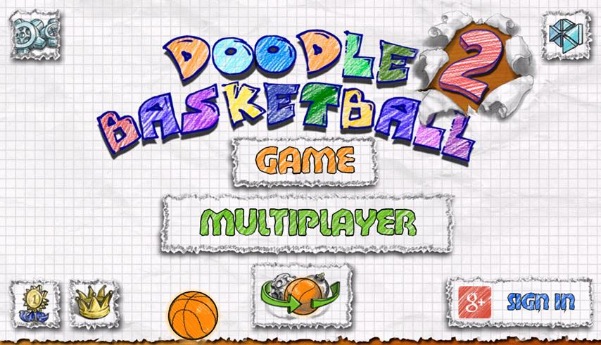 اسکرین شات 1 بازی Doodle Basketball 2