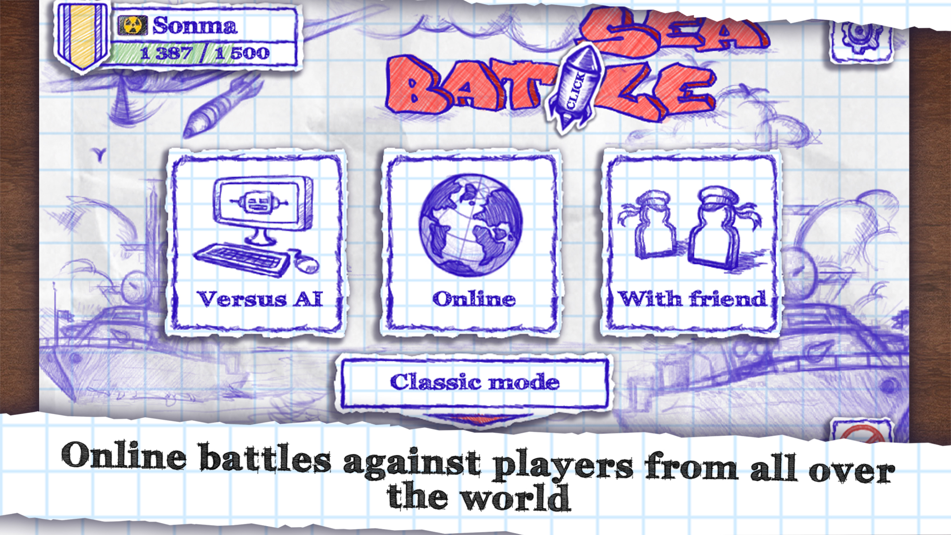 اسکرین شات 1 بازی Sea Battle