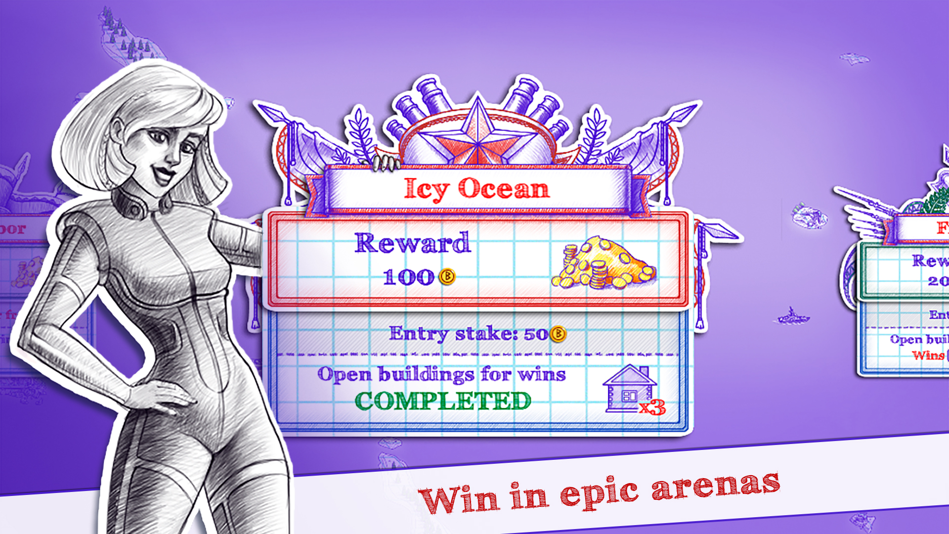 اسکرین شات 7 بازی Sea battle 2: Warship Online