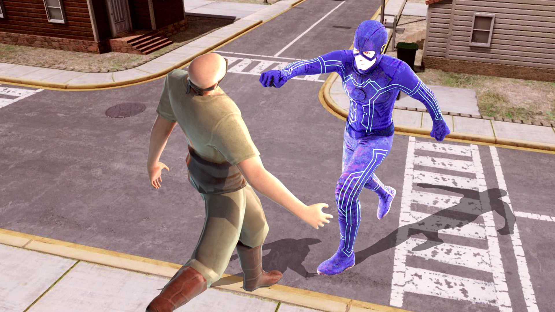 اسکرین شات 4 بازی Super Light speed hero game