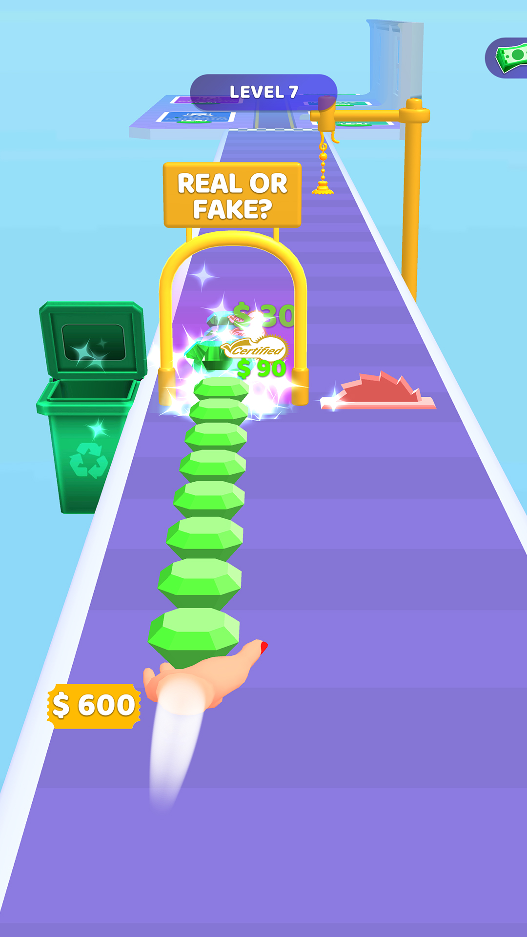 اسکرین شات 2 بازی Gem Stack