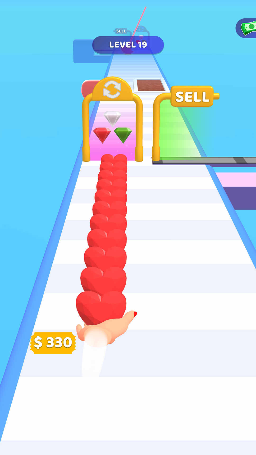 اسکرین شات 3 بازی Gem Stack