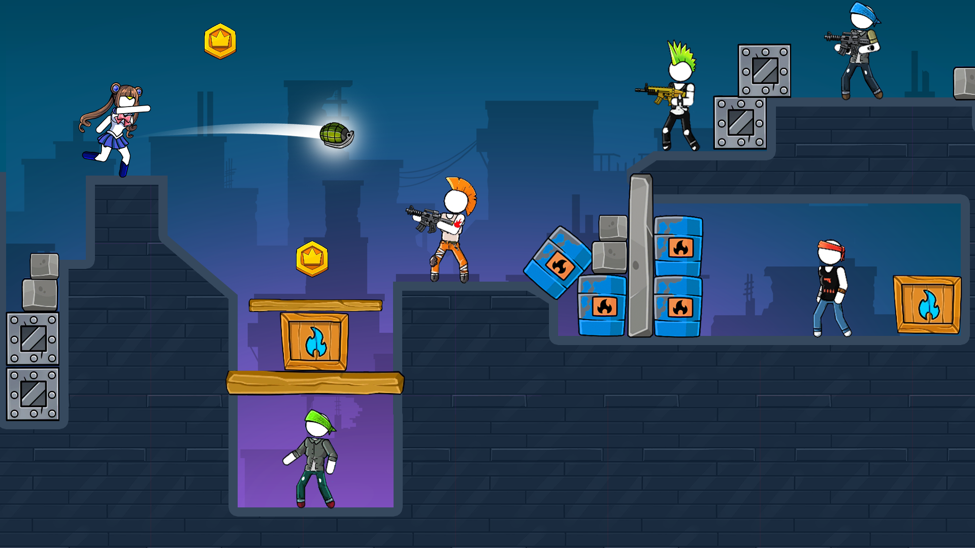 اسکرین شات 8 بازی The Gunner: Gun Hero