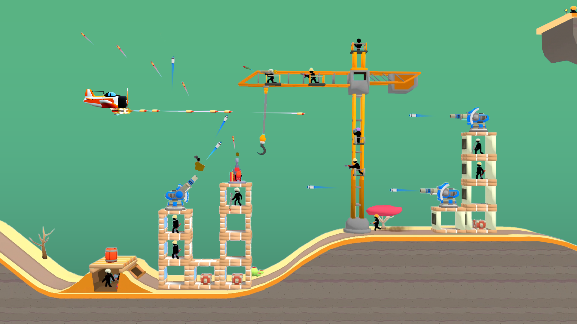 اسکرین شات 4 بازی The Planes: sky bomber