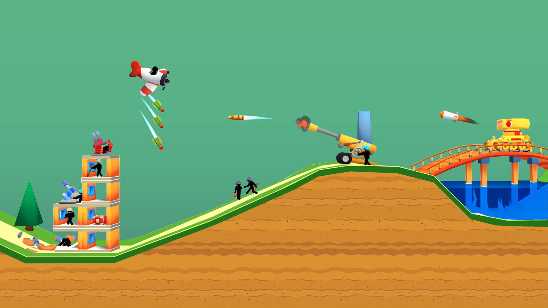 اسکرین شات 2 بازی The Planes: sky bomber