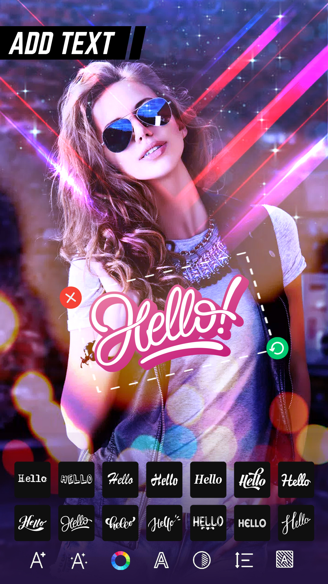 اسکرین شات 2 برنامه Muvid - Music Video Maker