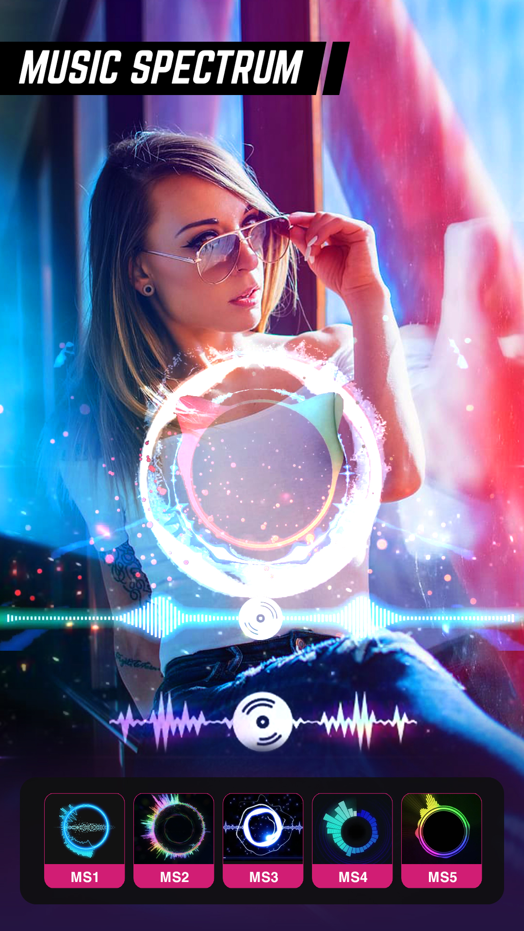 اسکرین شات 5 برنامه Muvid - Music Video Maker