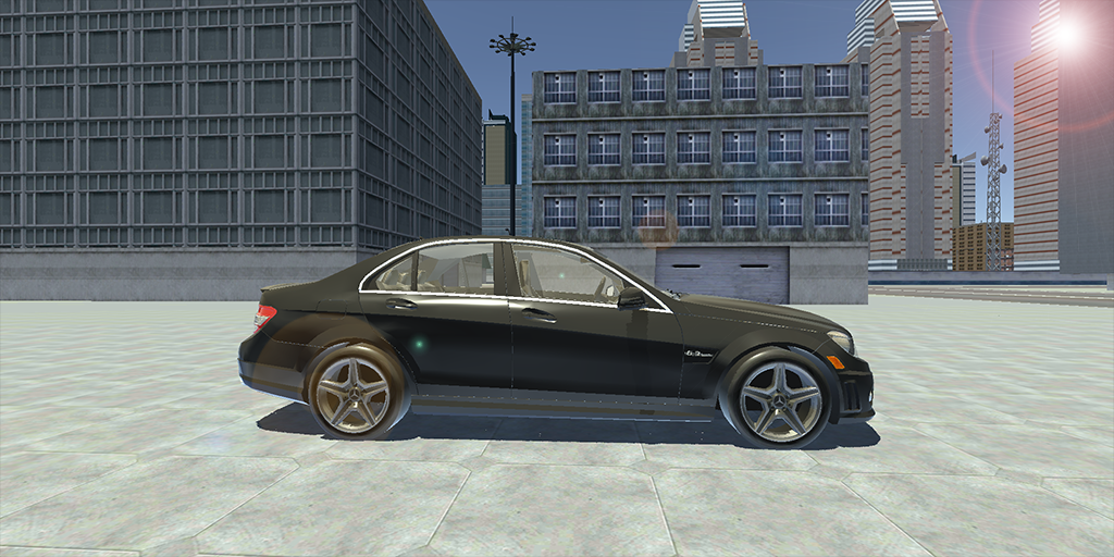 اسکرین شات 3 بازی C63 AMG Drift Simulator