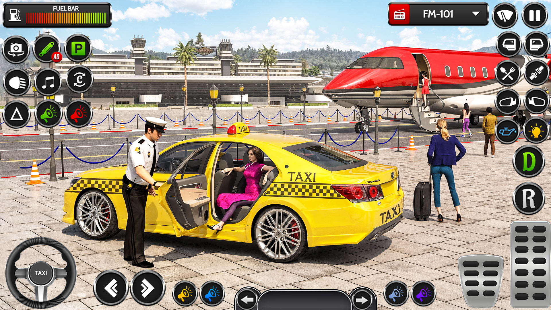 اسکرین شات 7 بازی Car Driving Taxi Simulator