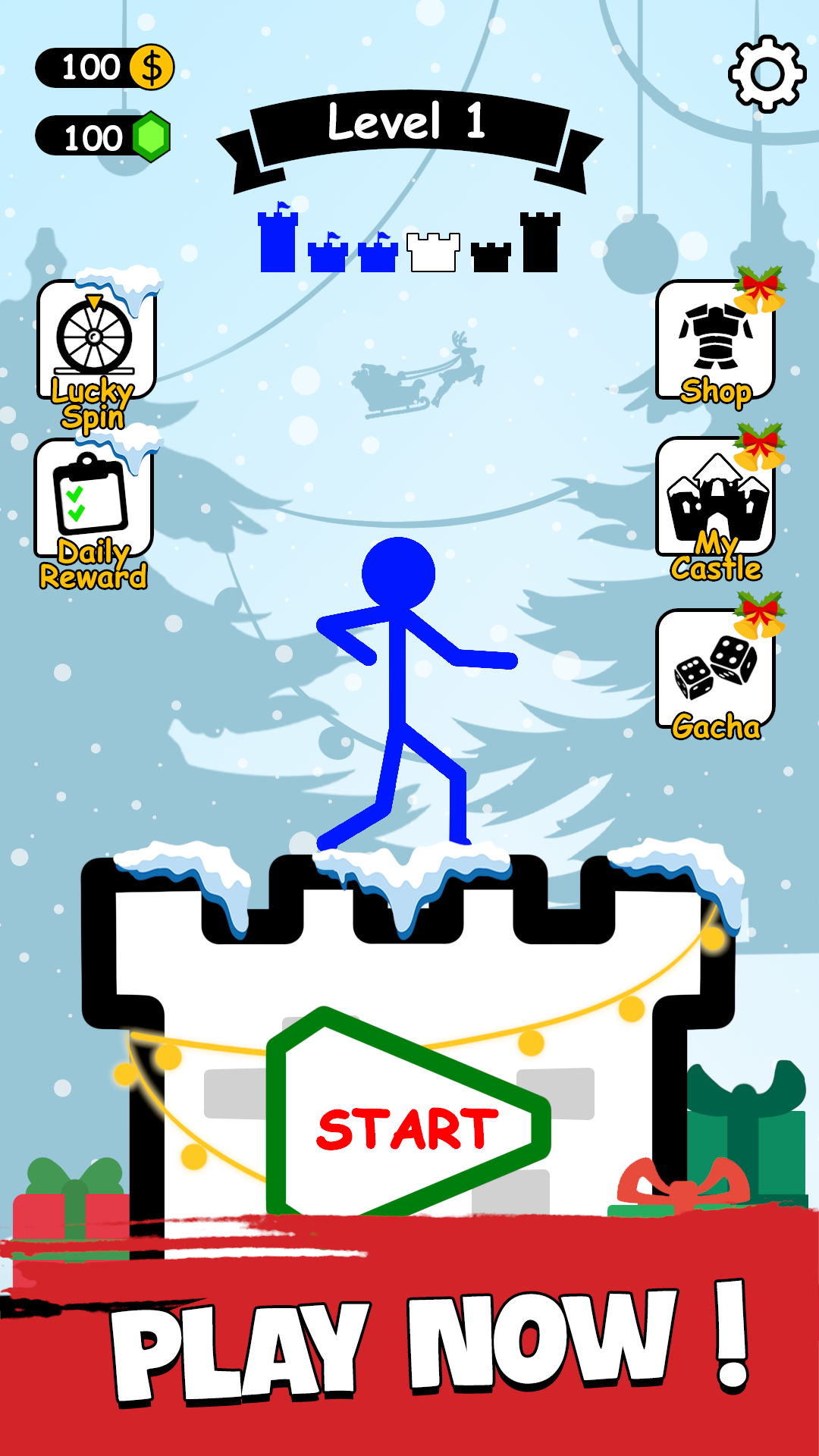 اسکرین شات 1 بازی Stick Hero: Monster Battles