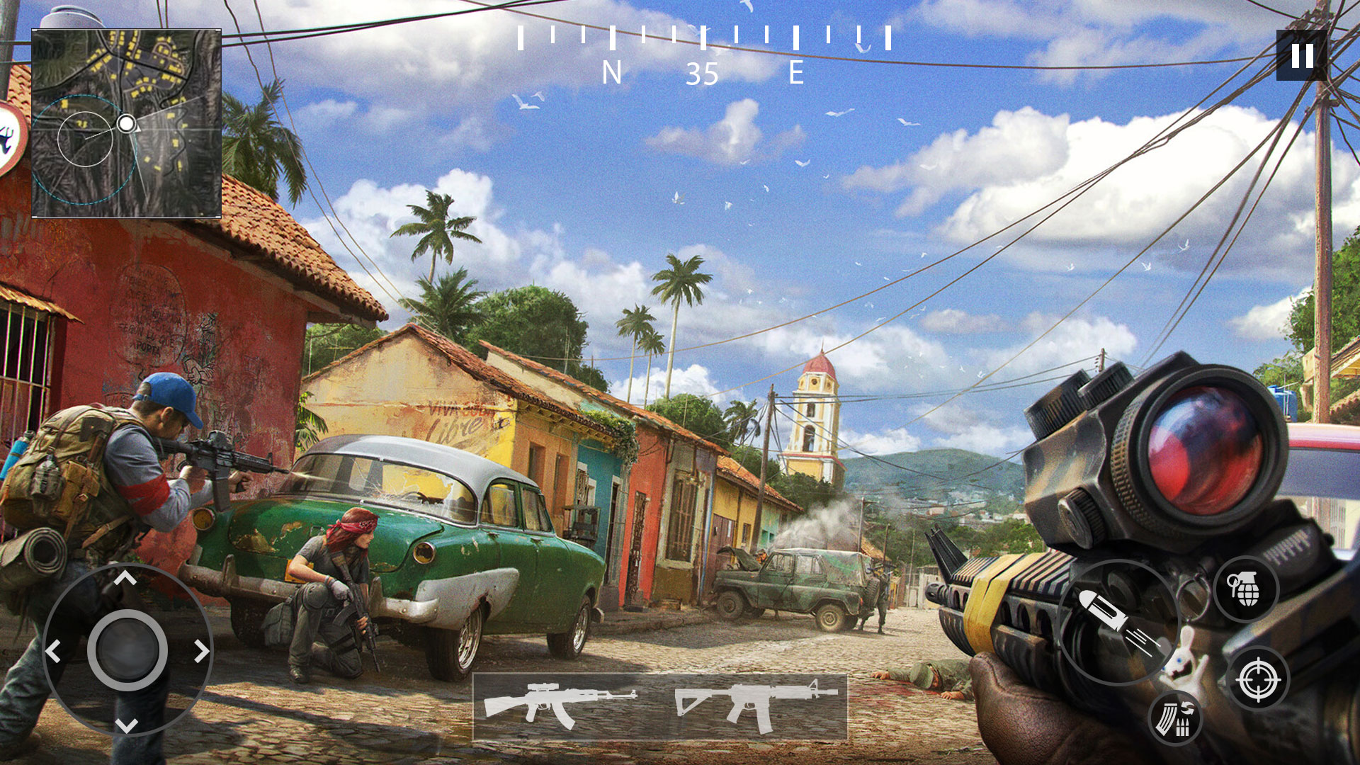 اسکرین شات 3 بازی Call of Fire Fps Shooting Game