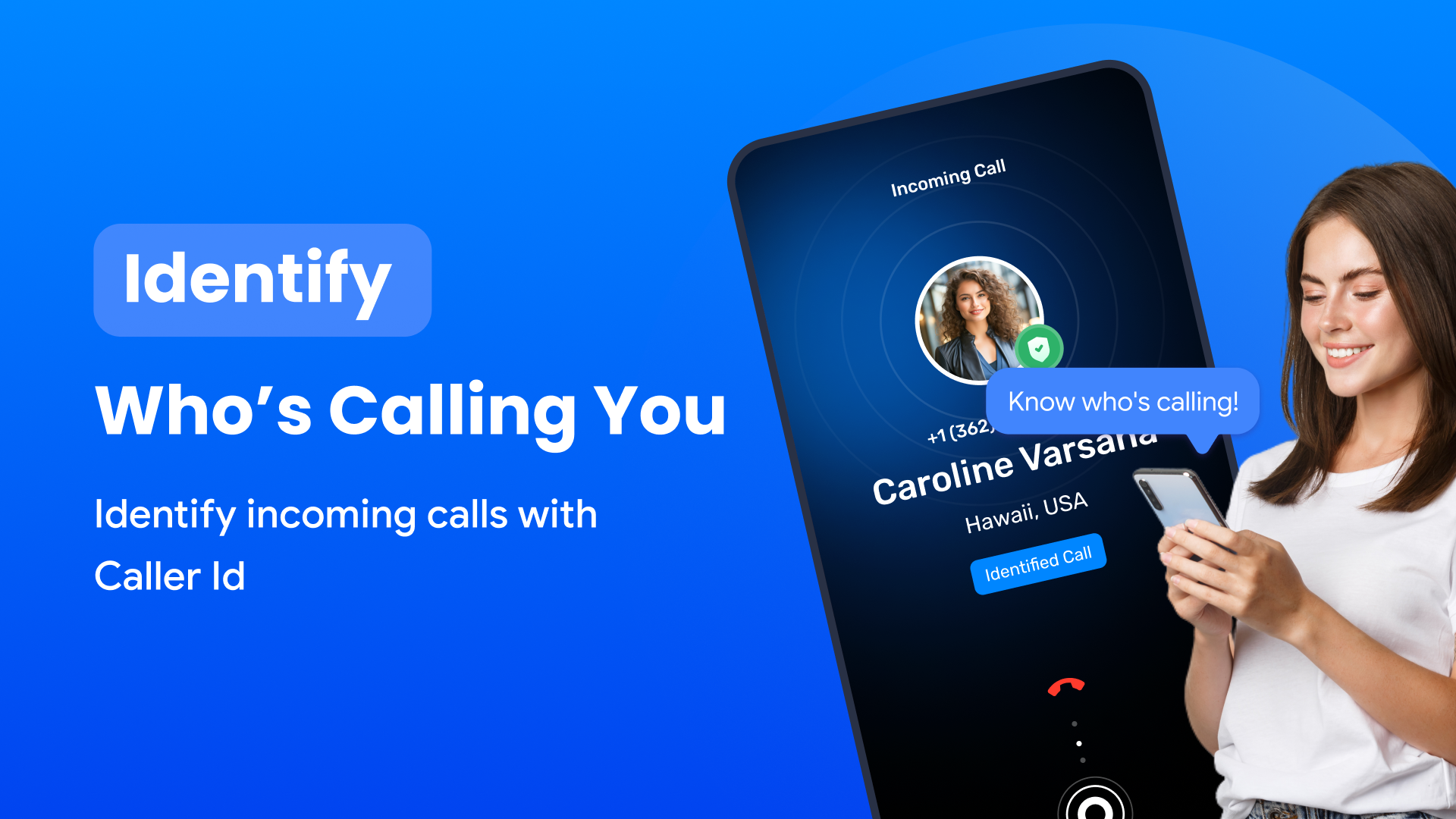 اسکرین شات 3 برنامه Phone Caller - Caller ID