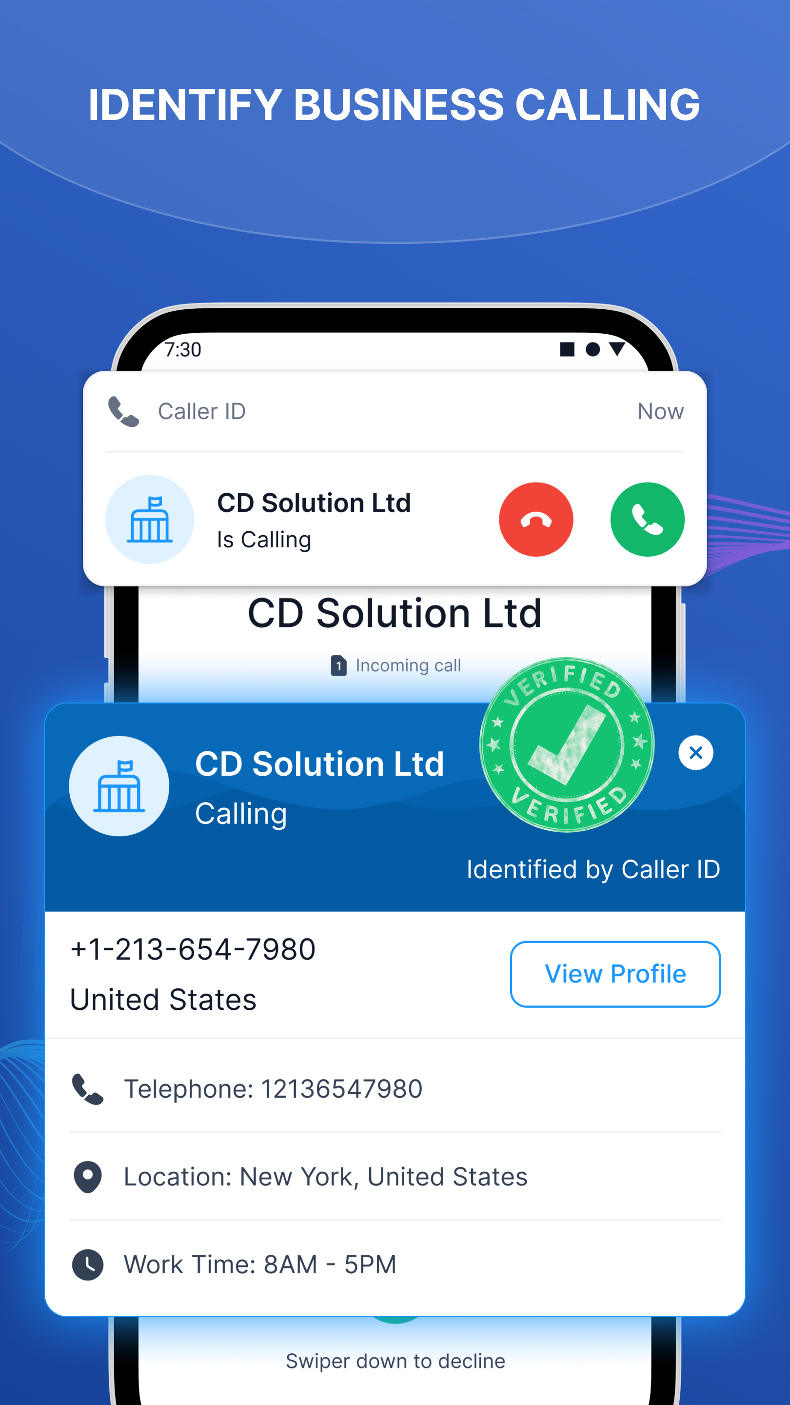 اسکرین شات 5 برنامه Show ID Caller & Spam Blocker