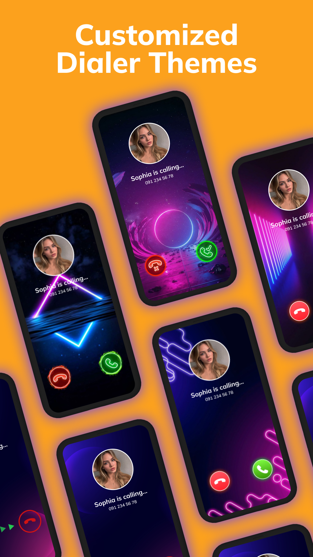 اسکرین شات 3 برنامه Caller Name Announcer App