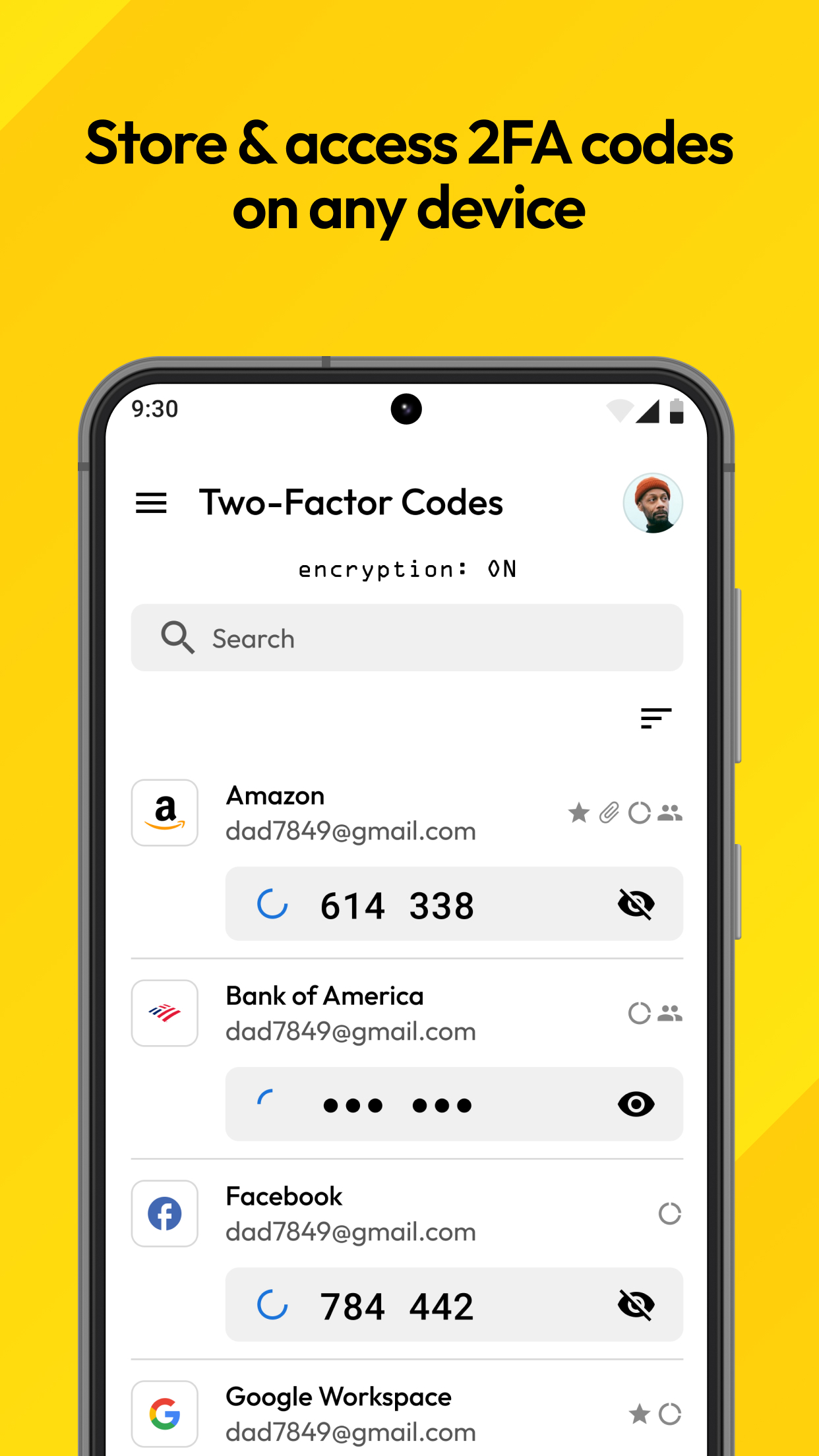 اسکرین شات 7 برنامه Keeper Password Manager