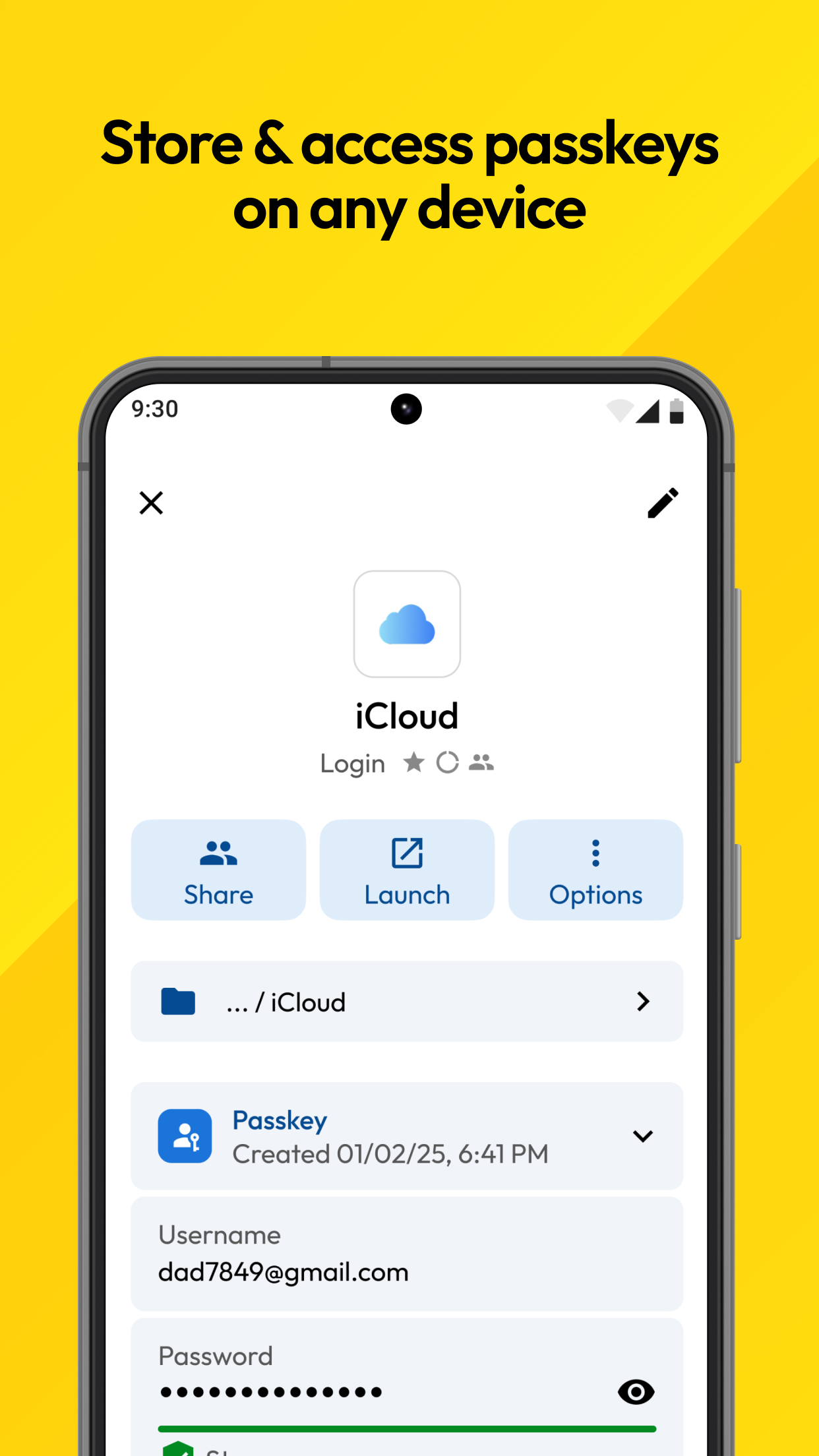 اسکرین شات 6 برنامه Keeper Password Manager