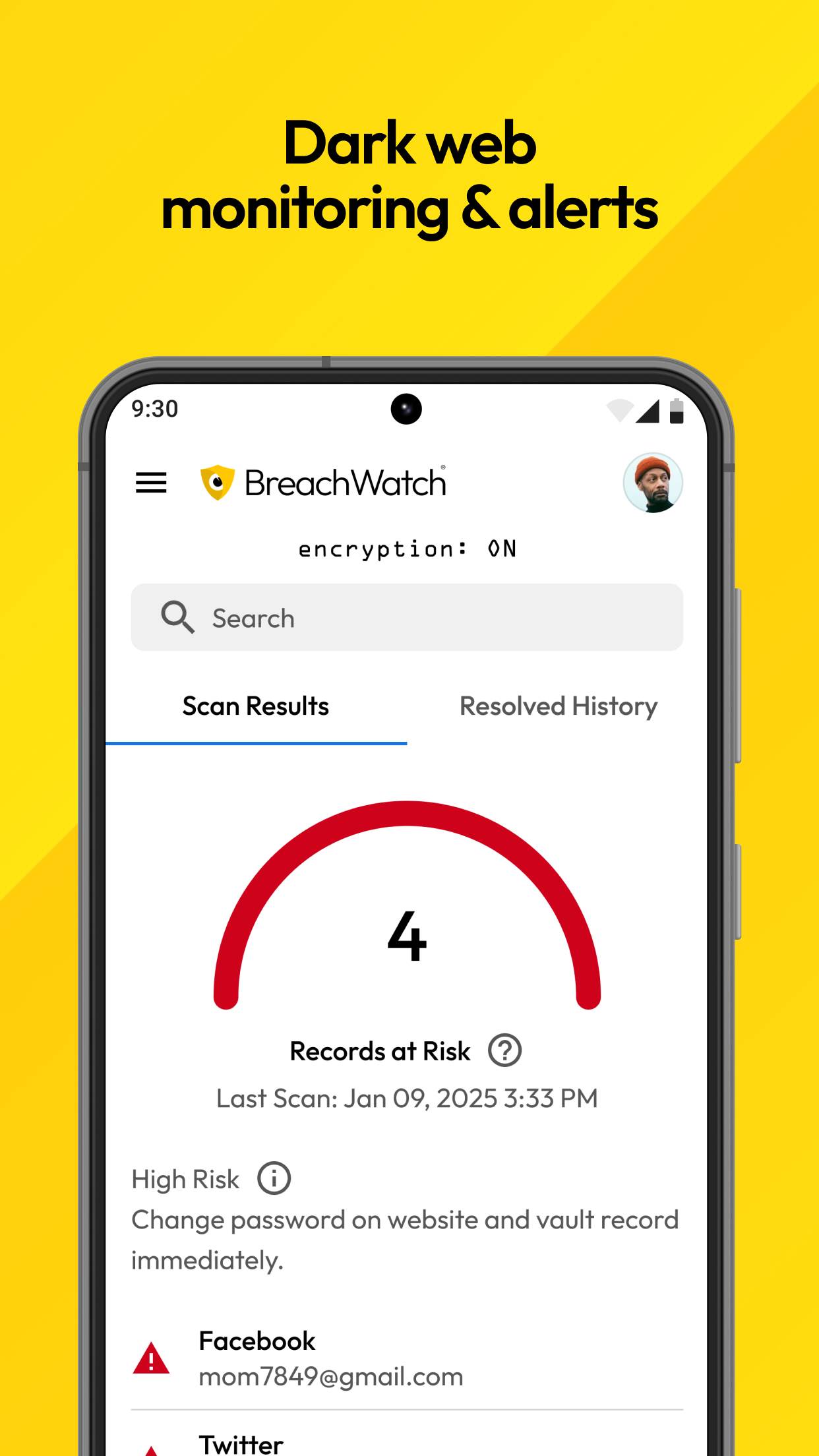 اسکرین شات 4 برنامه Keeper Password Manager