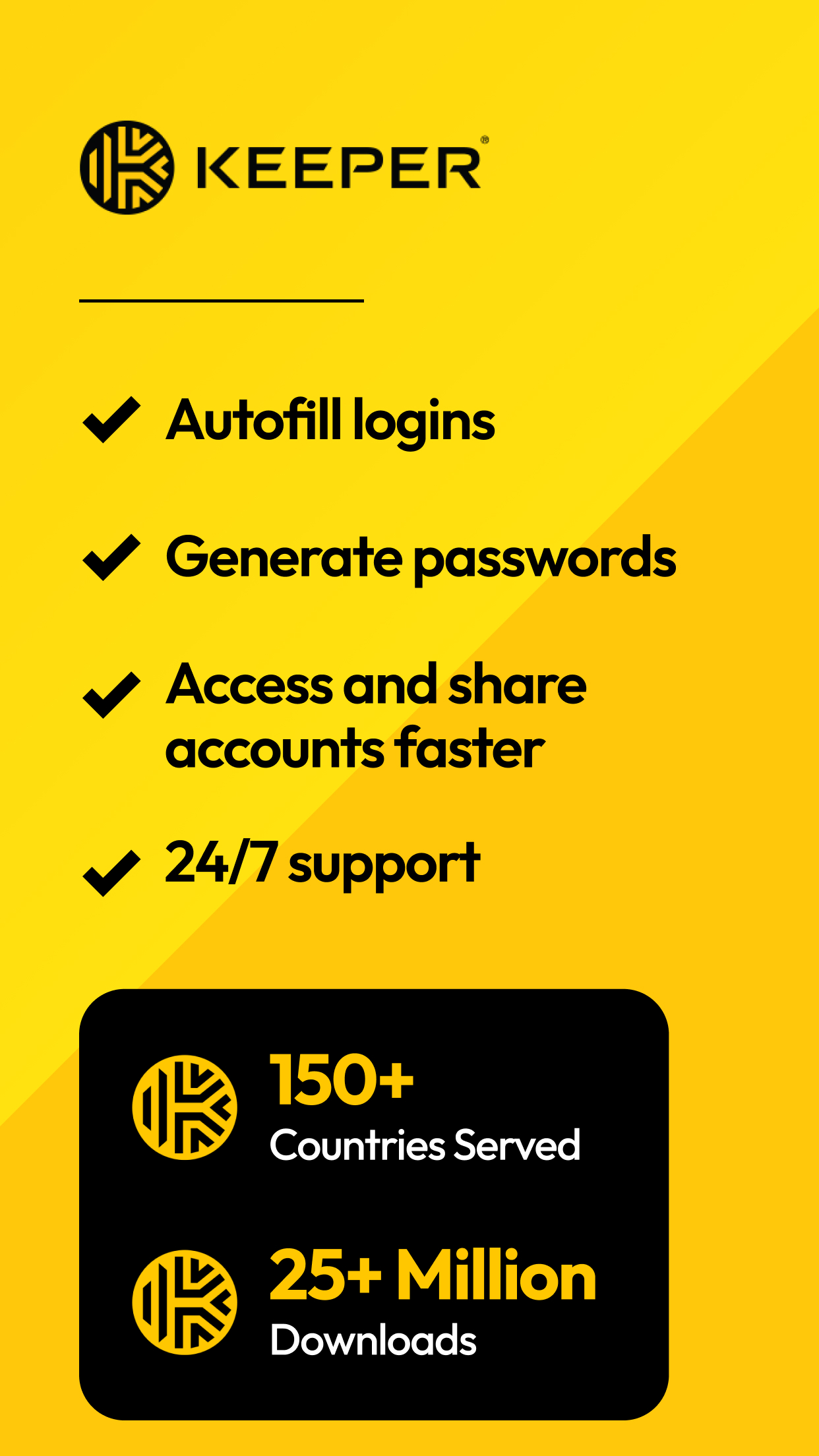 اسکرین شات 8 برنامه Keeper Password Manager
