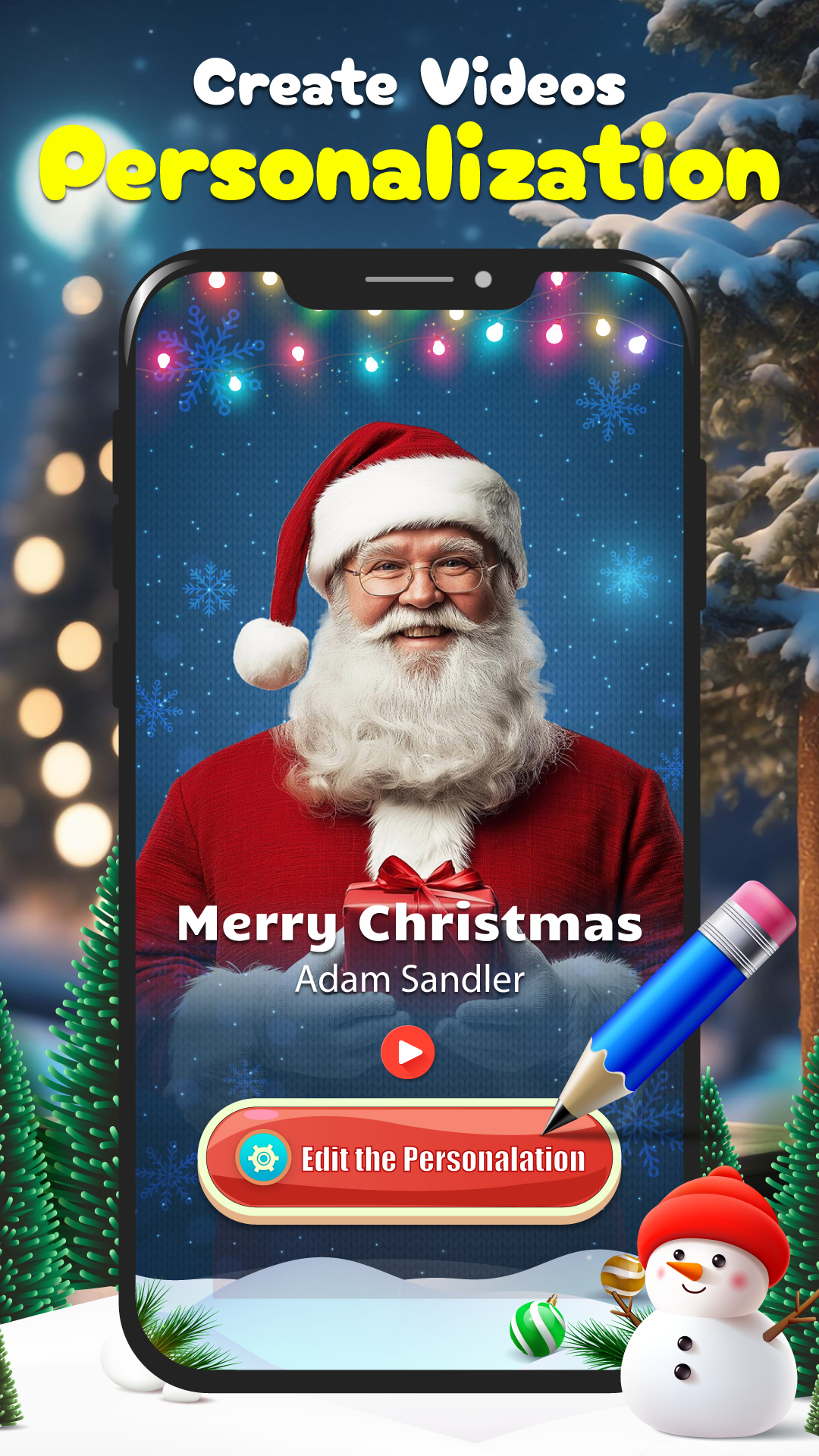 اسکرین شات 4 برنامه Call Santa Claus: Prank Call