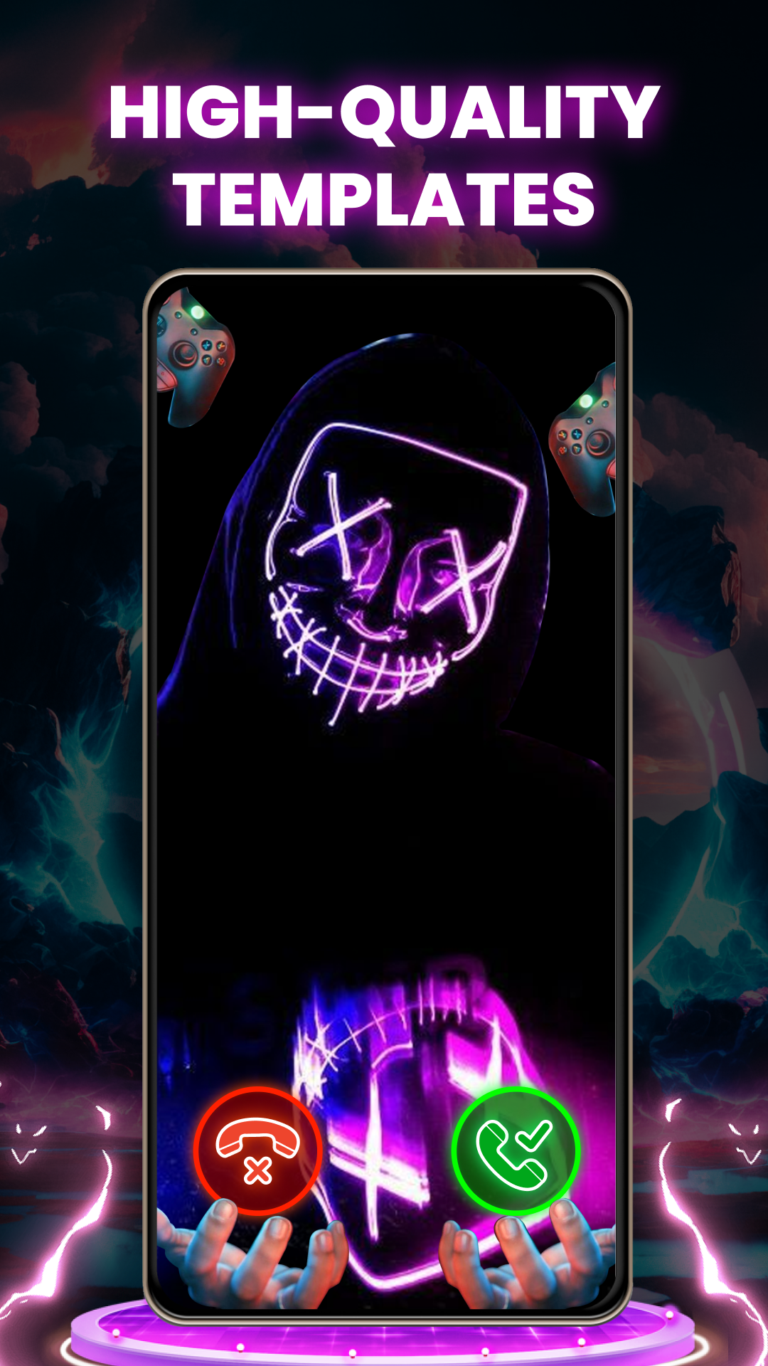 اسکرین شات 3 برنامه Color Phone - Nice Call Screen