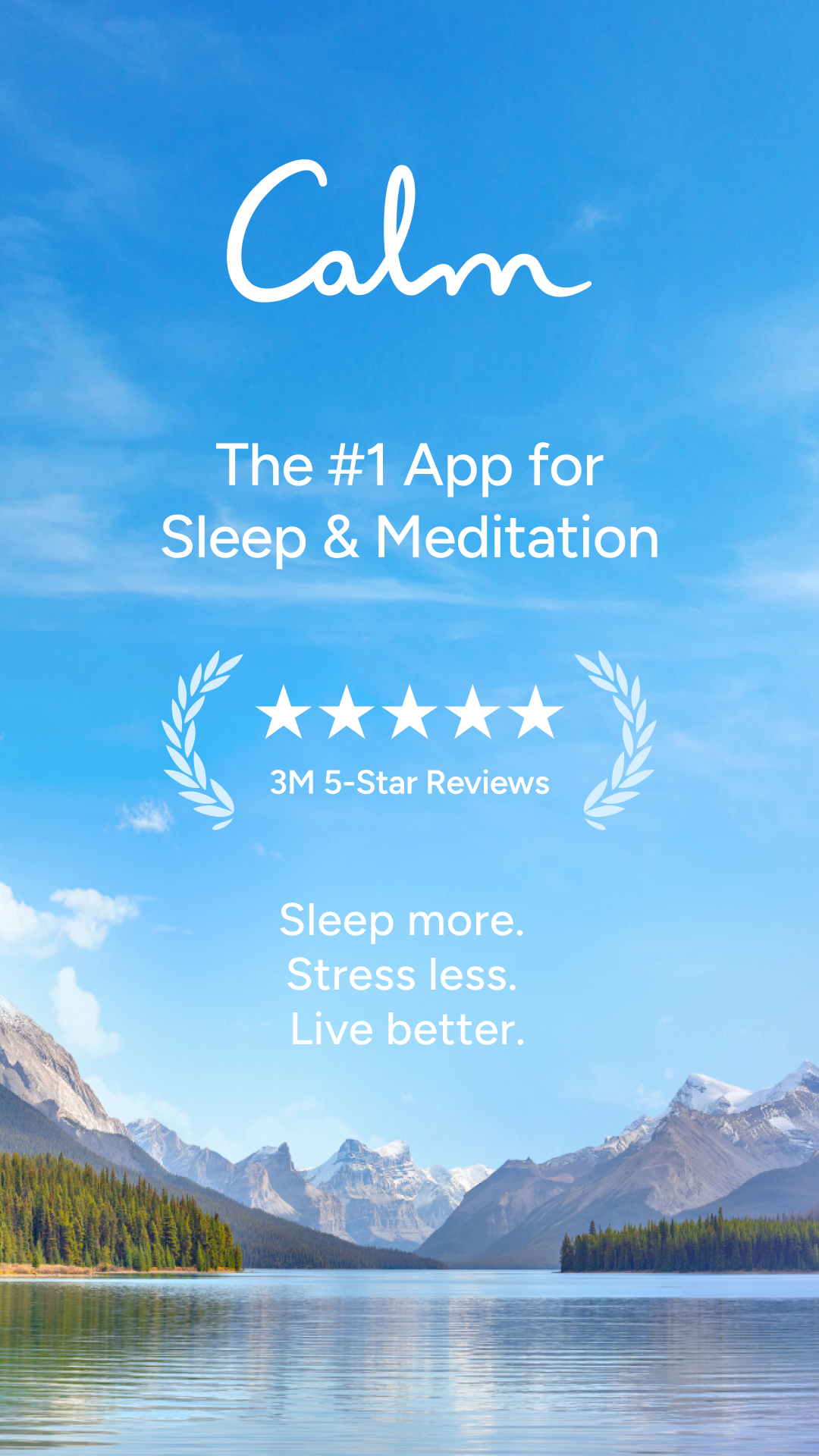 اسکرین شات 1 برنامه Calm - Sleep, Meditate, Relax