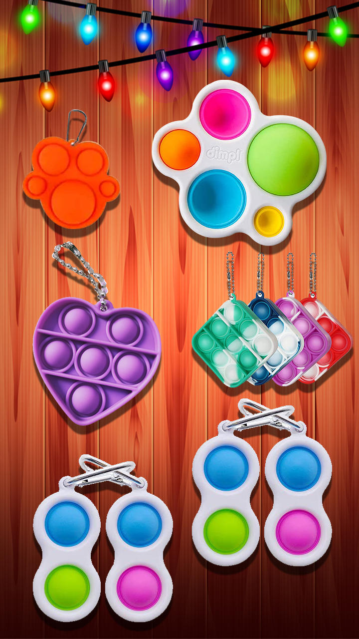 اسکرین شات 8 بازی AntiStress Fidgets Pop it Toys