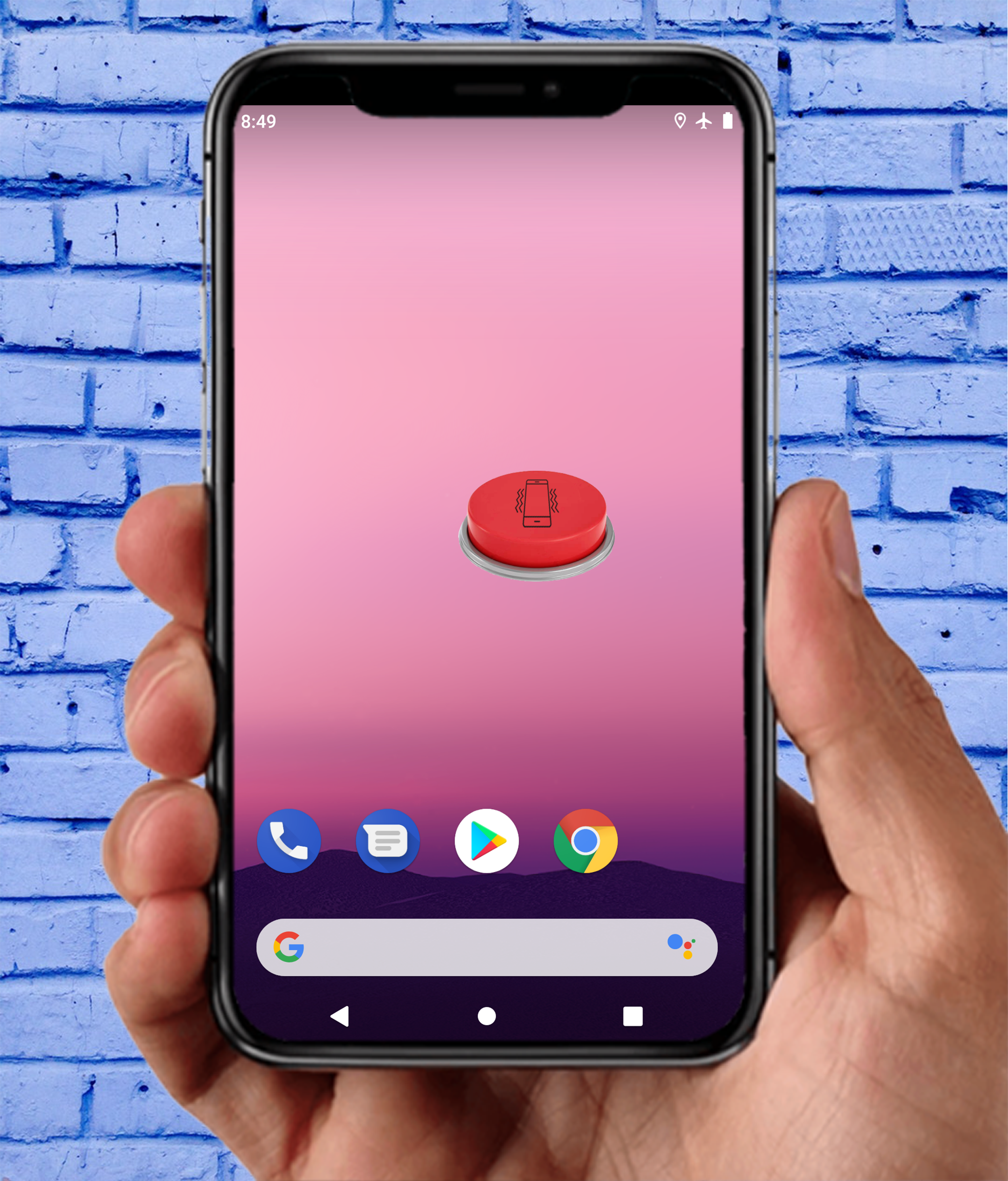 اسکرین شات 3 برنامه Vibration Button