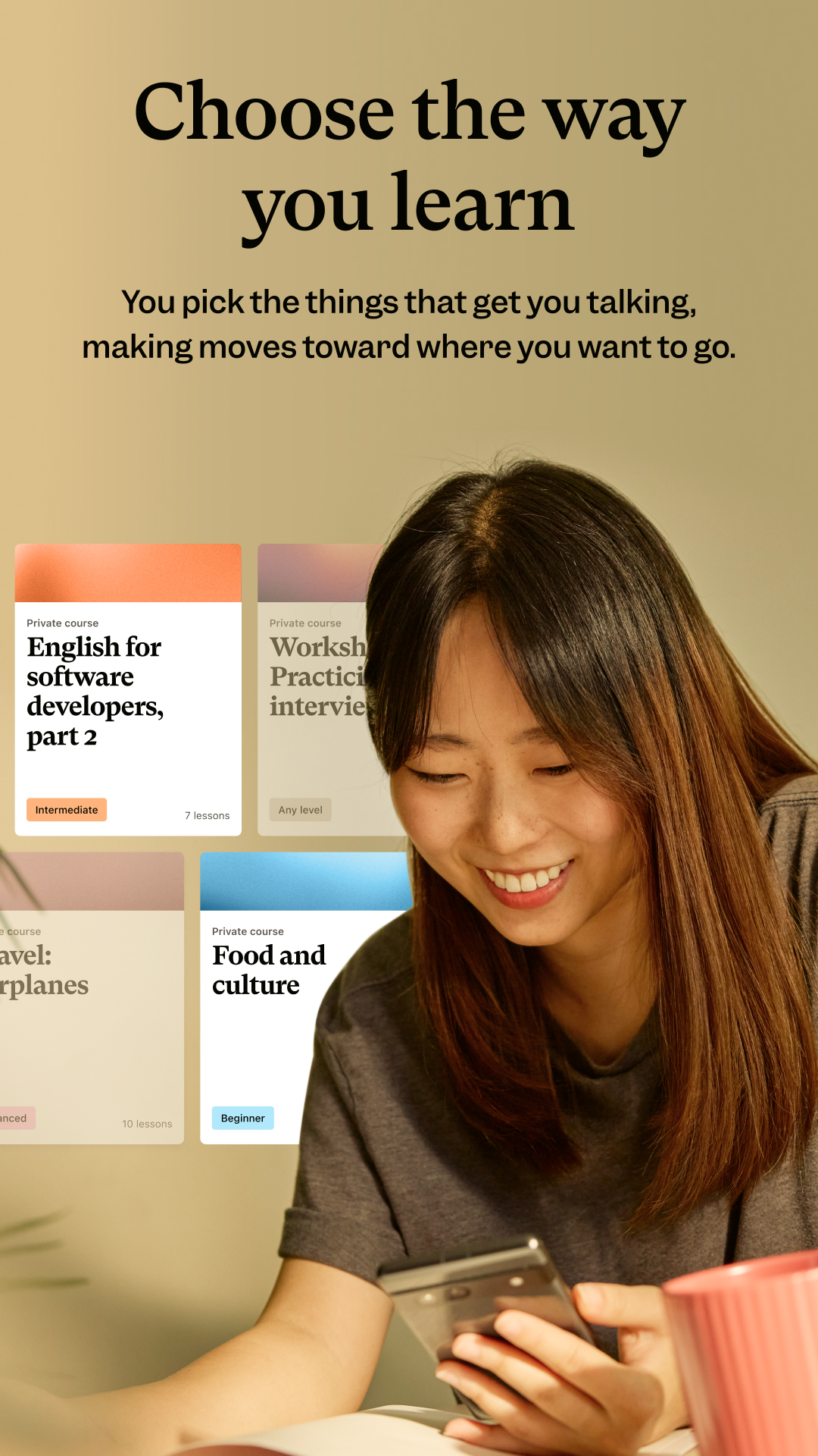 اسکرین شات 3 برنامه Cambly – Learn English