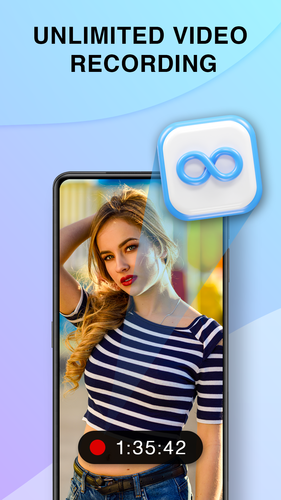 اسکرین شات 2 برنامه Background Video Recorder
