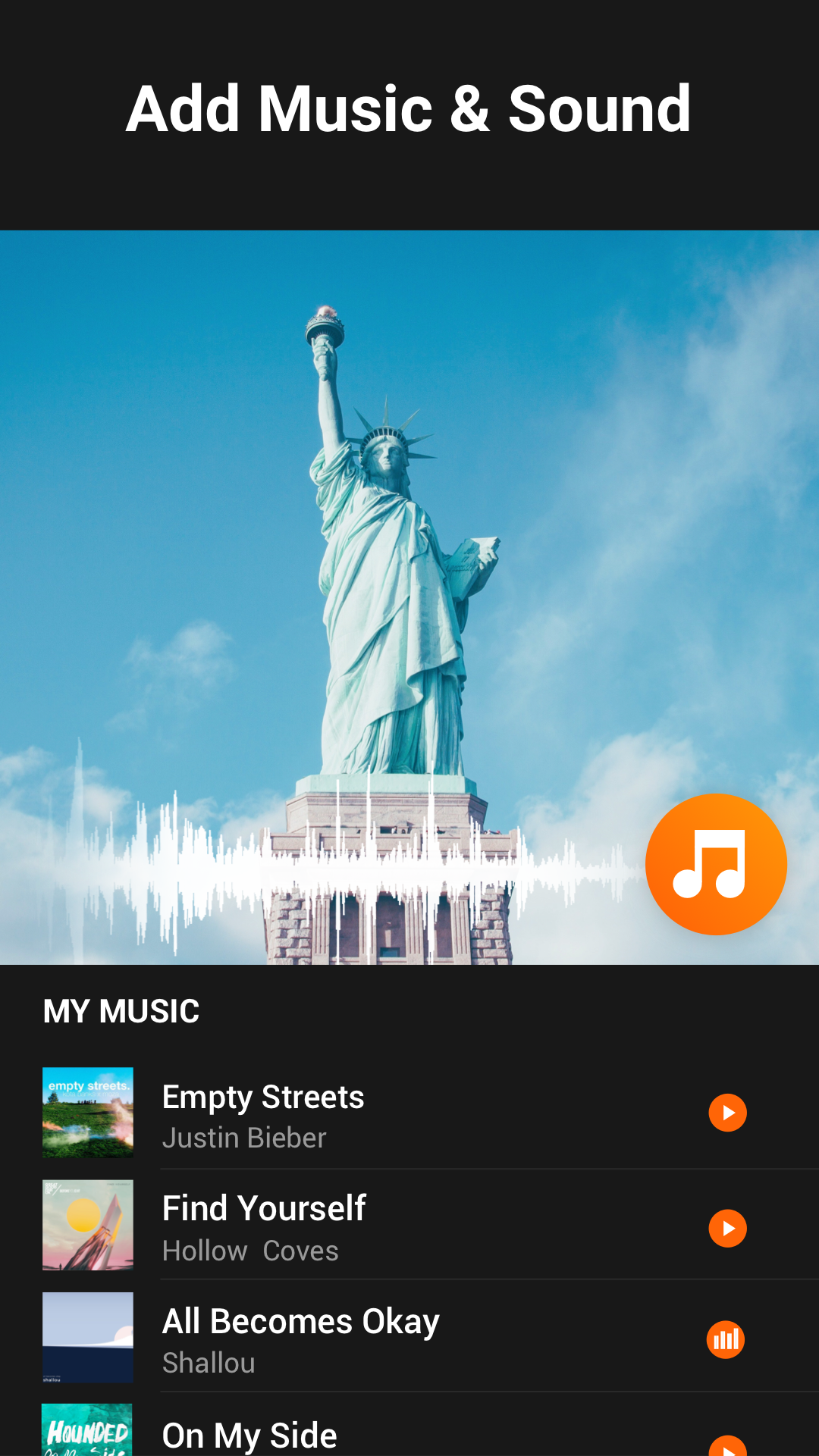 اسکرین شات 6 برنامه YouCut - Video Editor & Maker