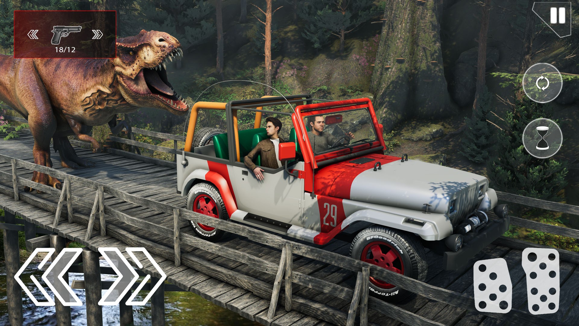 اسکرین شات 2 بازی Jurassic Zoo: Dinosaur Hunting