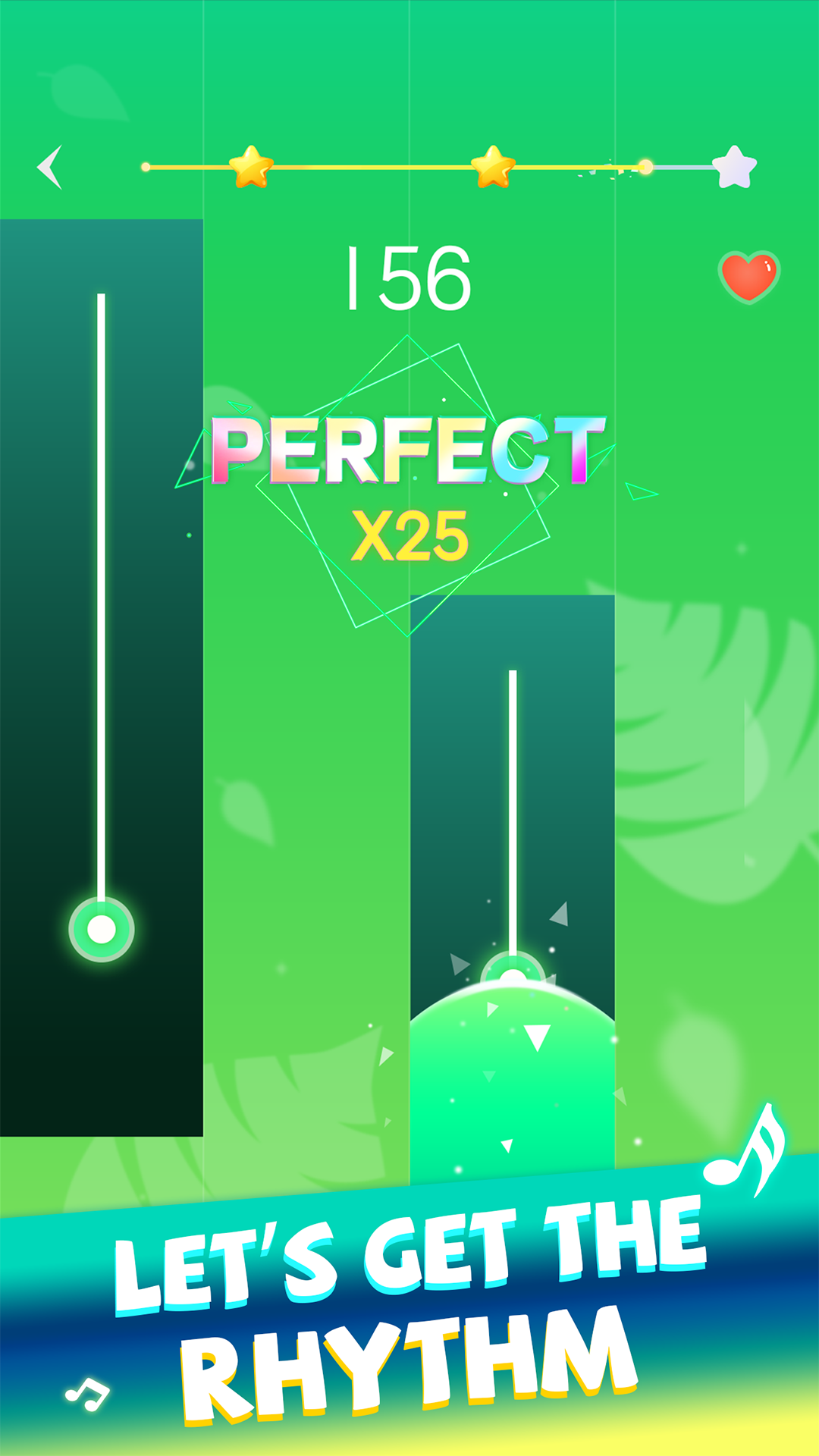 اسکرین شات 3 بازی Beat Piano Dance:music game