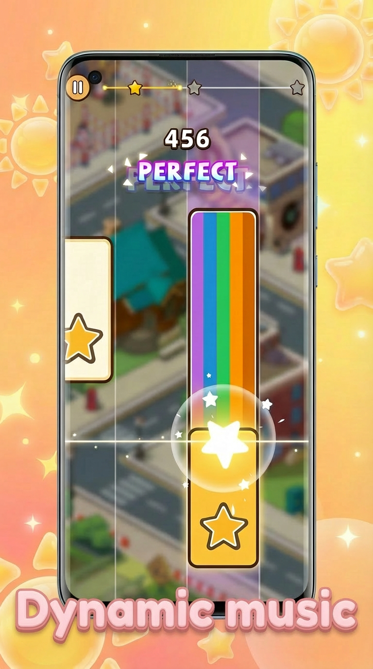 اسکرین شات 2 بازی Piano Star: Rhythm Music Game