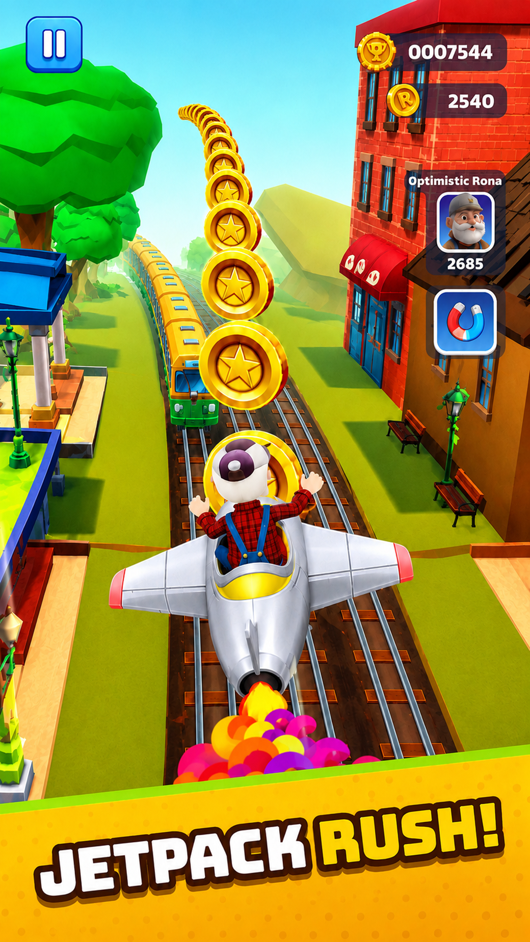 اسکرین شات 1 بازی Endless Escape: Subway Running