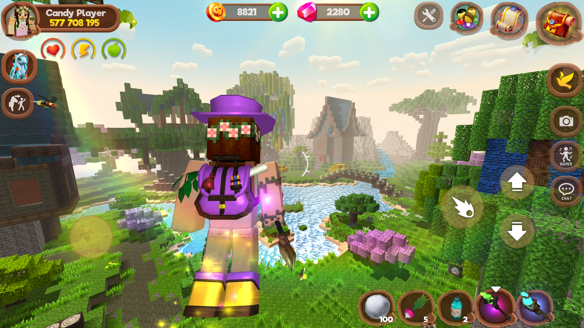اسکرین شات 3 بازی Pony World Craft