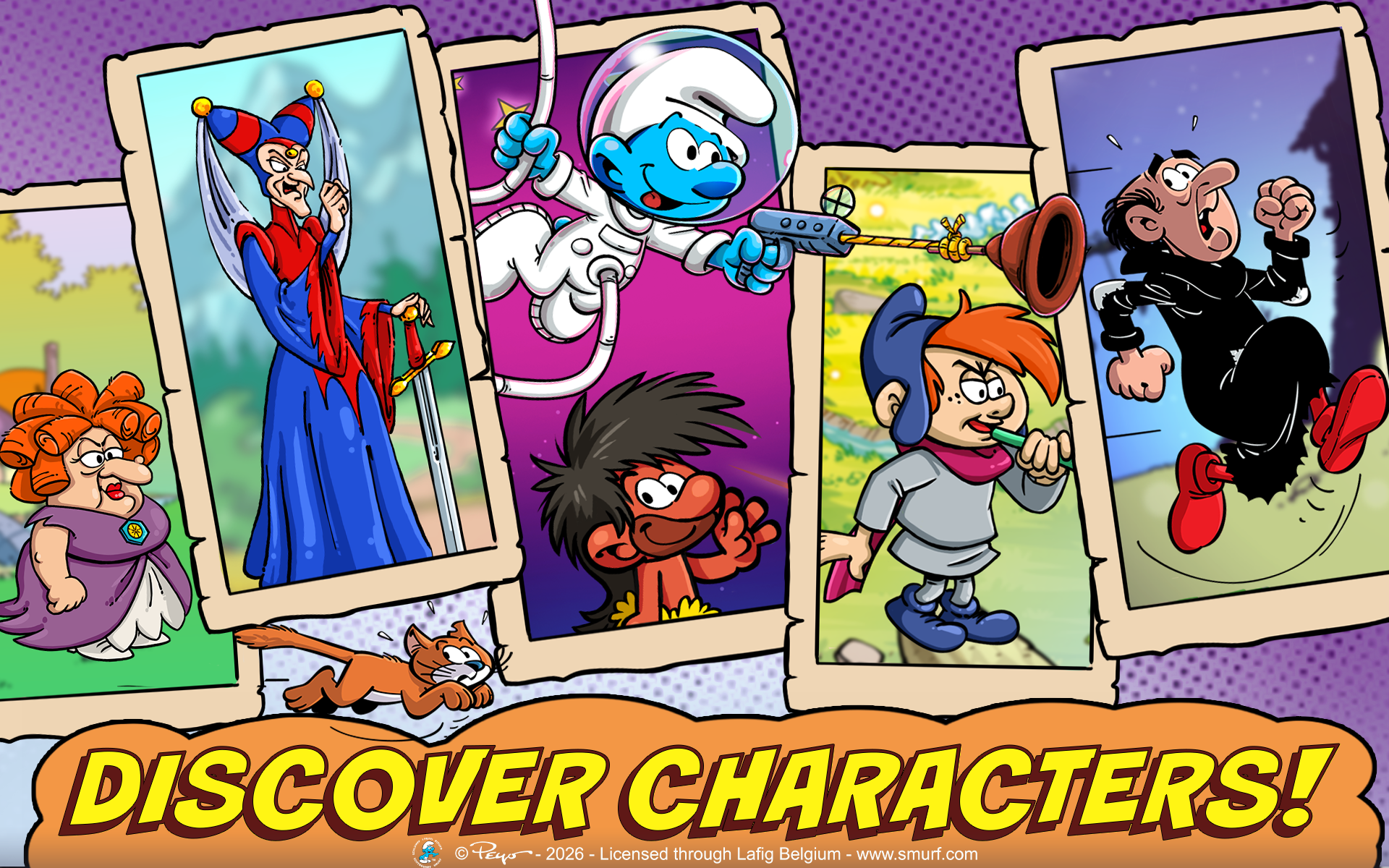 اسکرین شات 5 بازی Smurfs' Village