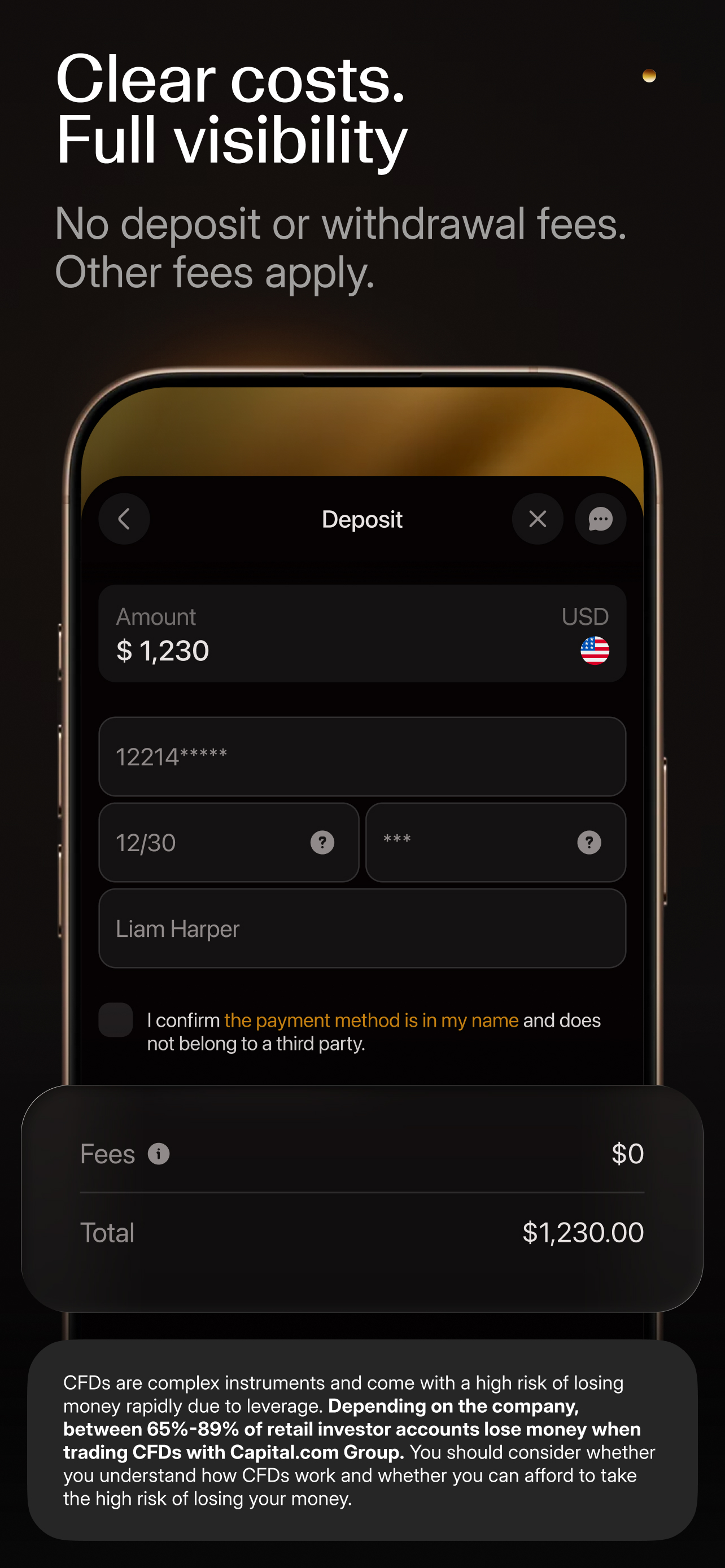 اسکرین شات 3 برنامه Trading app by Capital·com