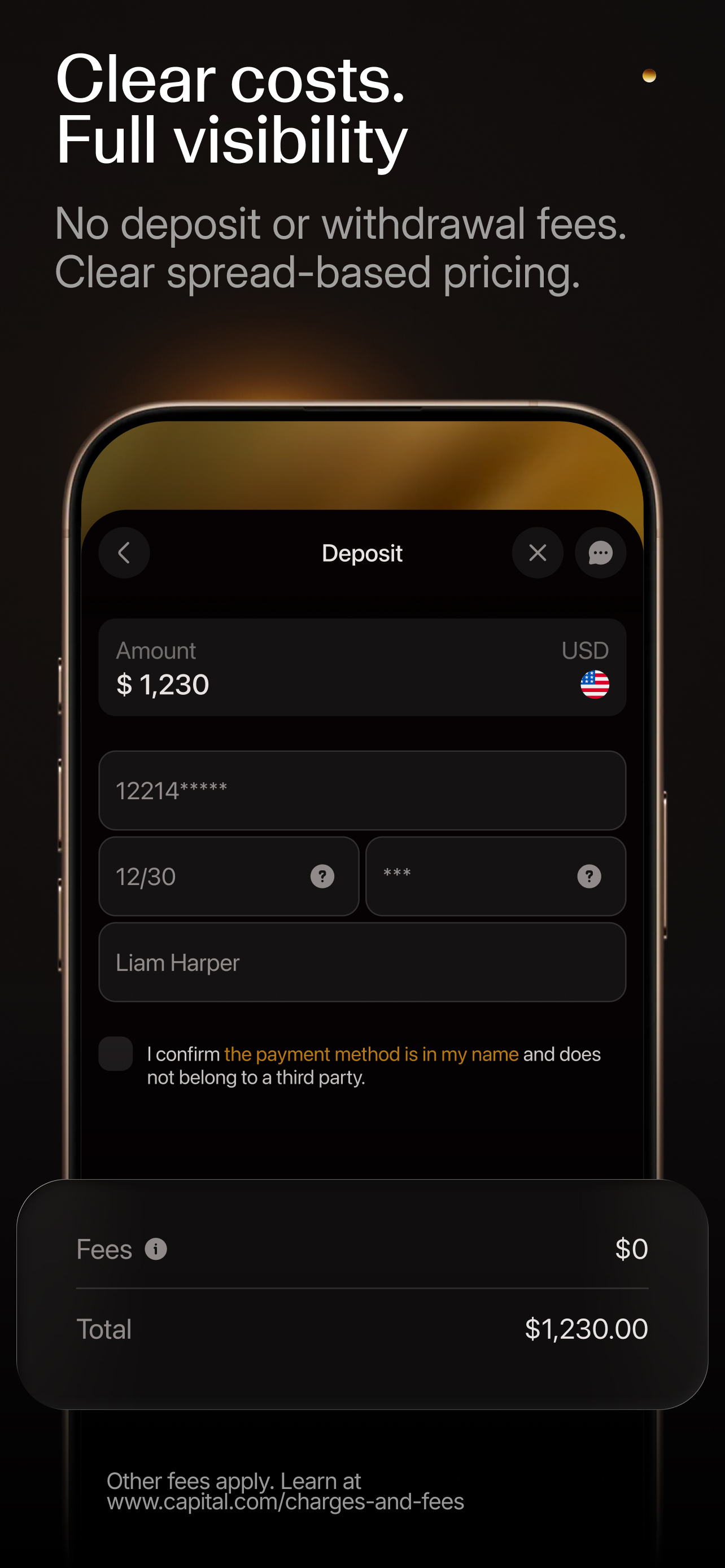اسکرین شات 4 برنامه Trading app by Capital·com