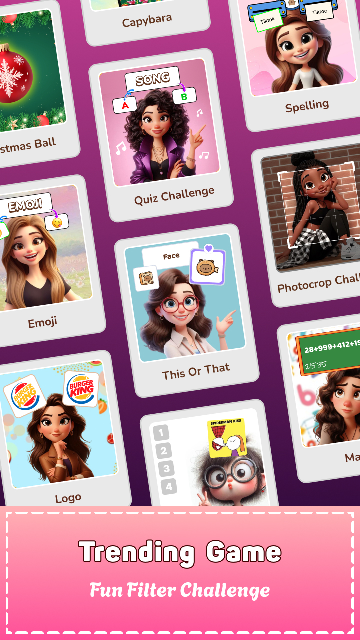 اسکرین شات 6 برنامه Filter Challenge Quiz Minigame