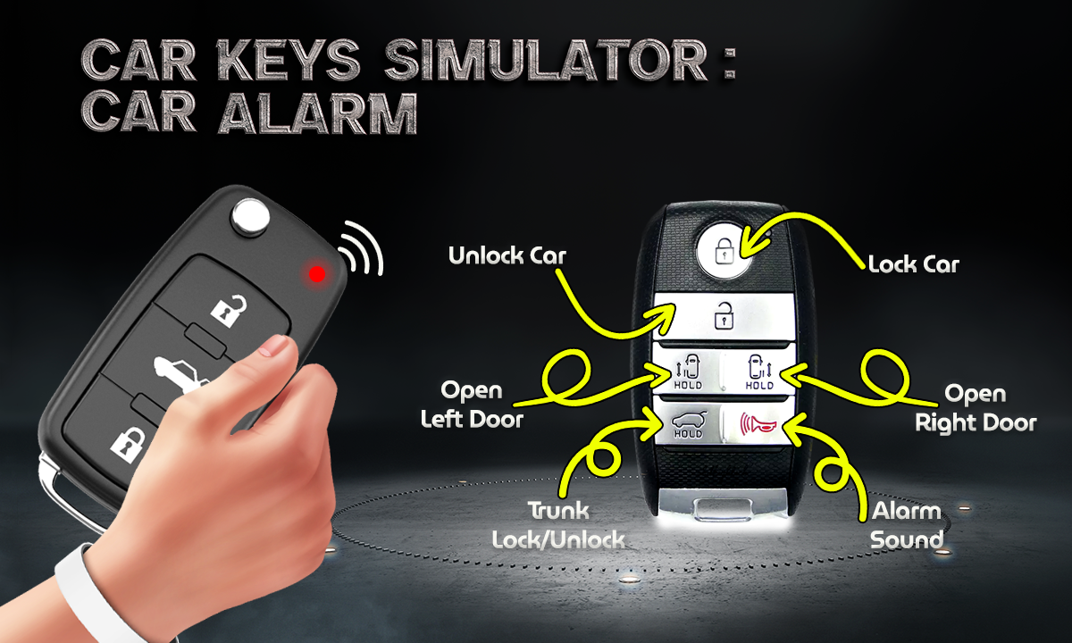 اسکرین شات 1 برنامه Car Keys Simulator Sounds