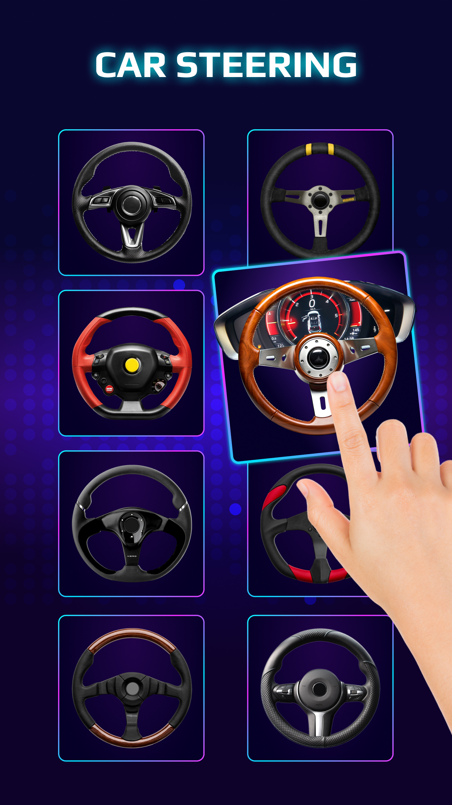 اسکرین شات 6 برنامه Car Simulator: Engines Sounds