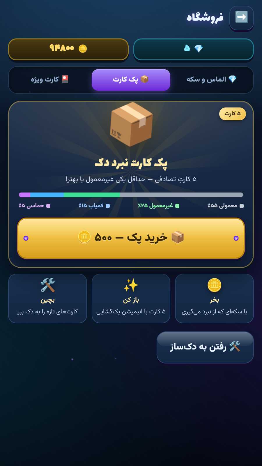 اسکرین شات 5 بازی ‏آرنای کارت