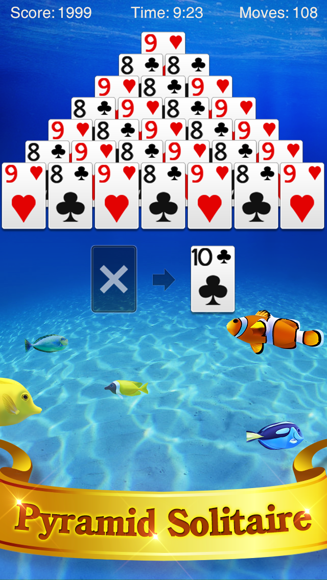 اسکرین شات 1 بازی Pyramid Solitaire