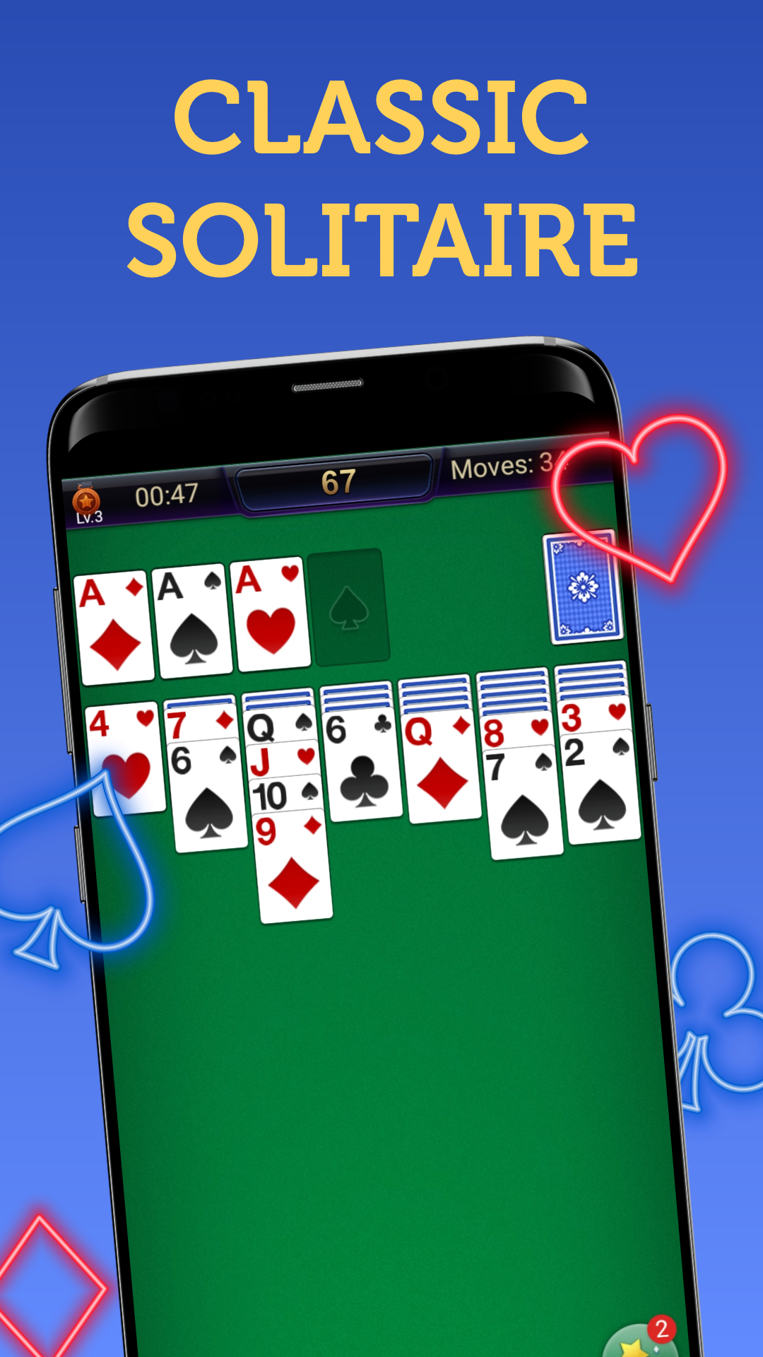 اسکرین شات 1 بازی Solitaire - Card Games